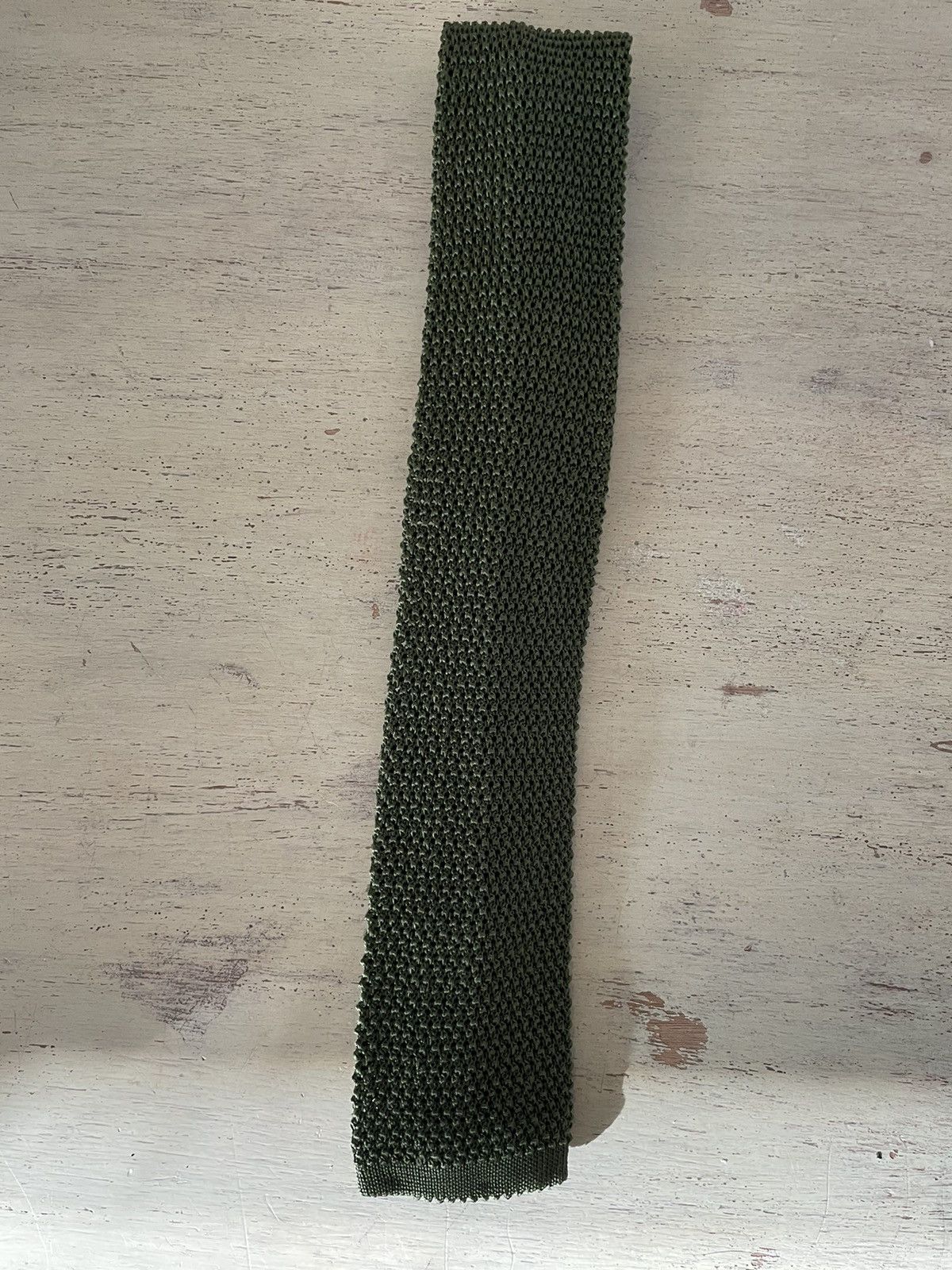 Paul Stuart Knit Silk Tie Size ONE SIZE - 3 Thumbnail