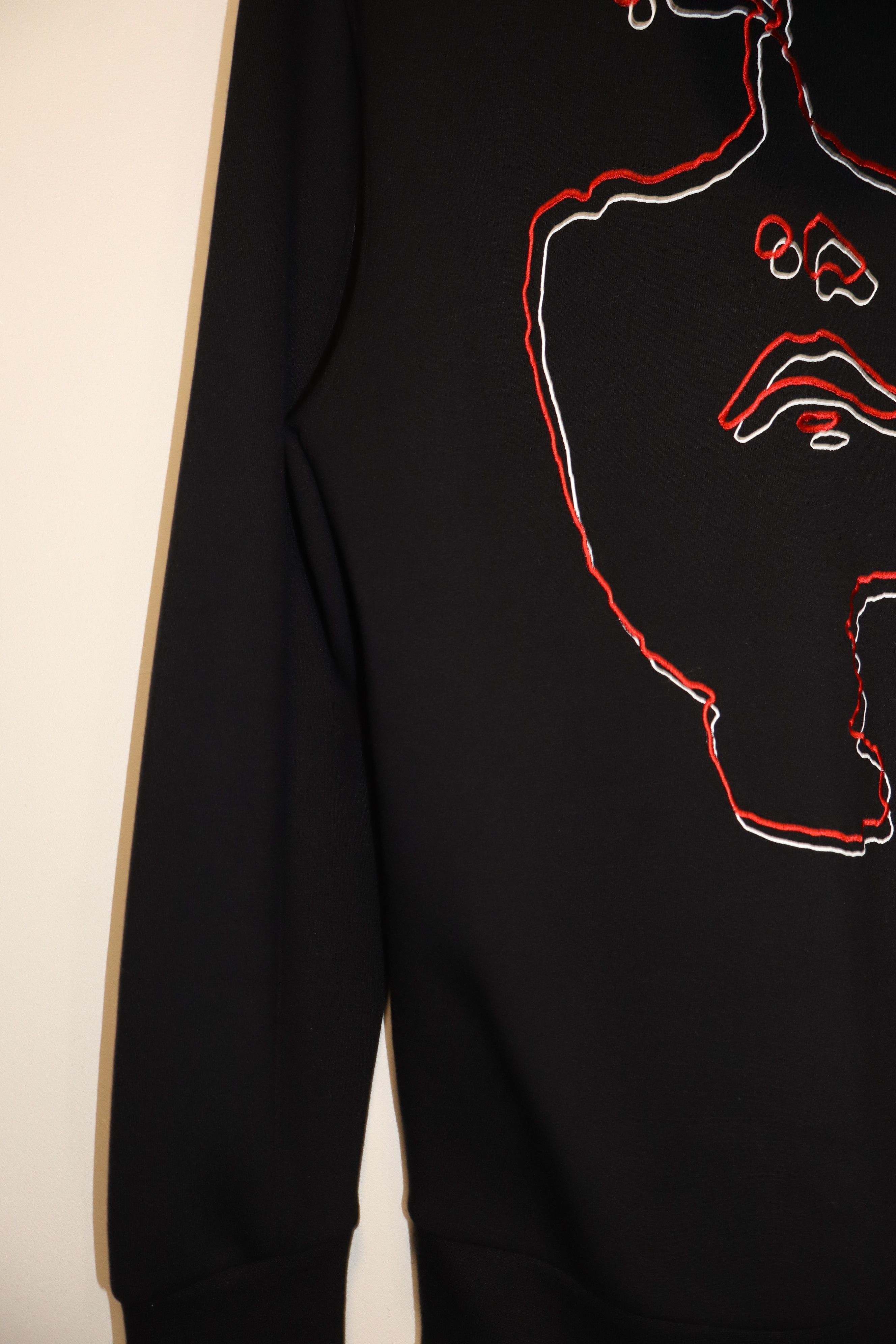 Neil Barrett Siousxie embroidered hoodie Size US S / EU 44-46 / 1 - 8 Thumbnail