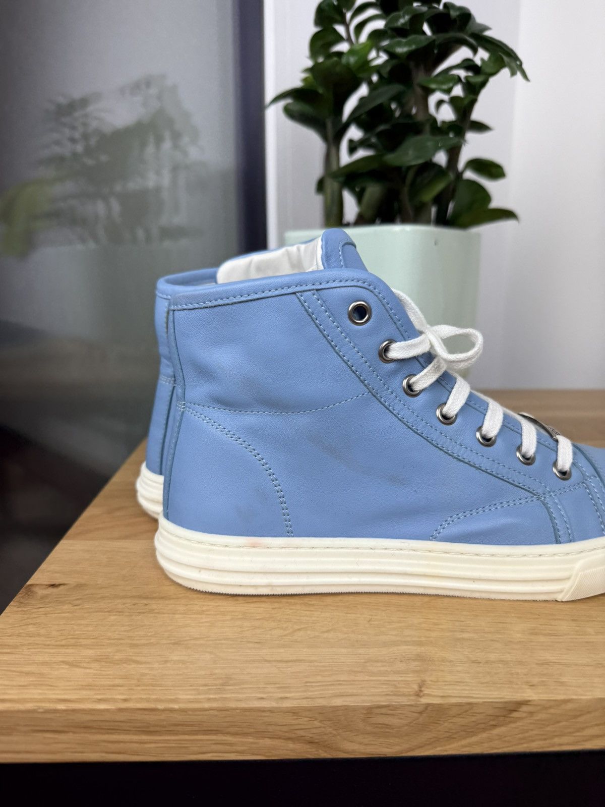 Gucci Gucci high top sneakers shoes Size US 6 / IT 36 - 11 Thumbnail