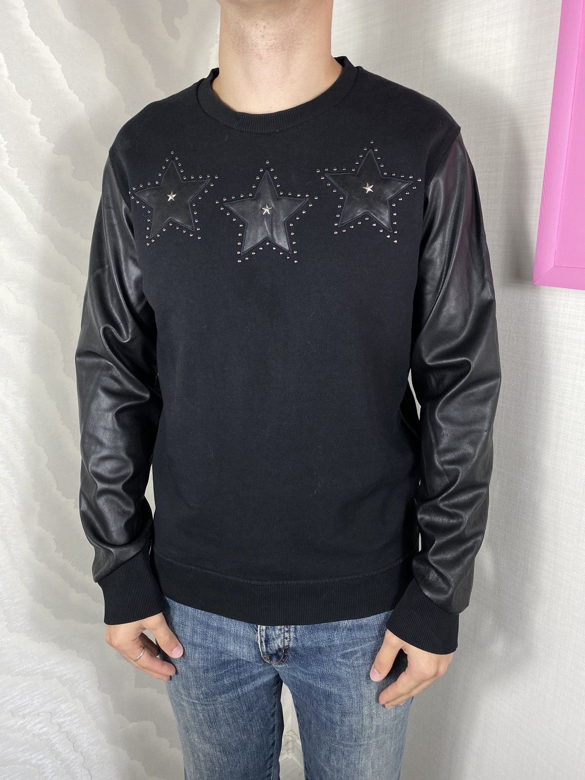 Just Cavalli Just Cavalli Sweatshirt Leather Logo Size US M / EU 48-50 / 2 - 2 Thumbnail
