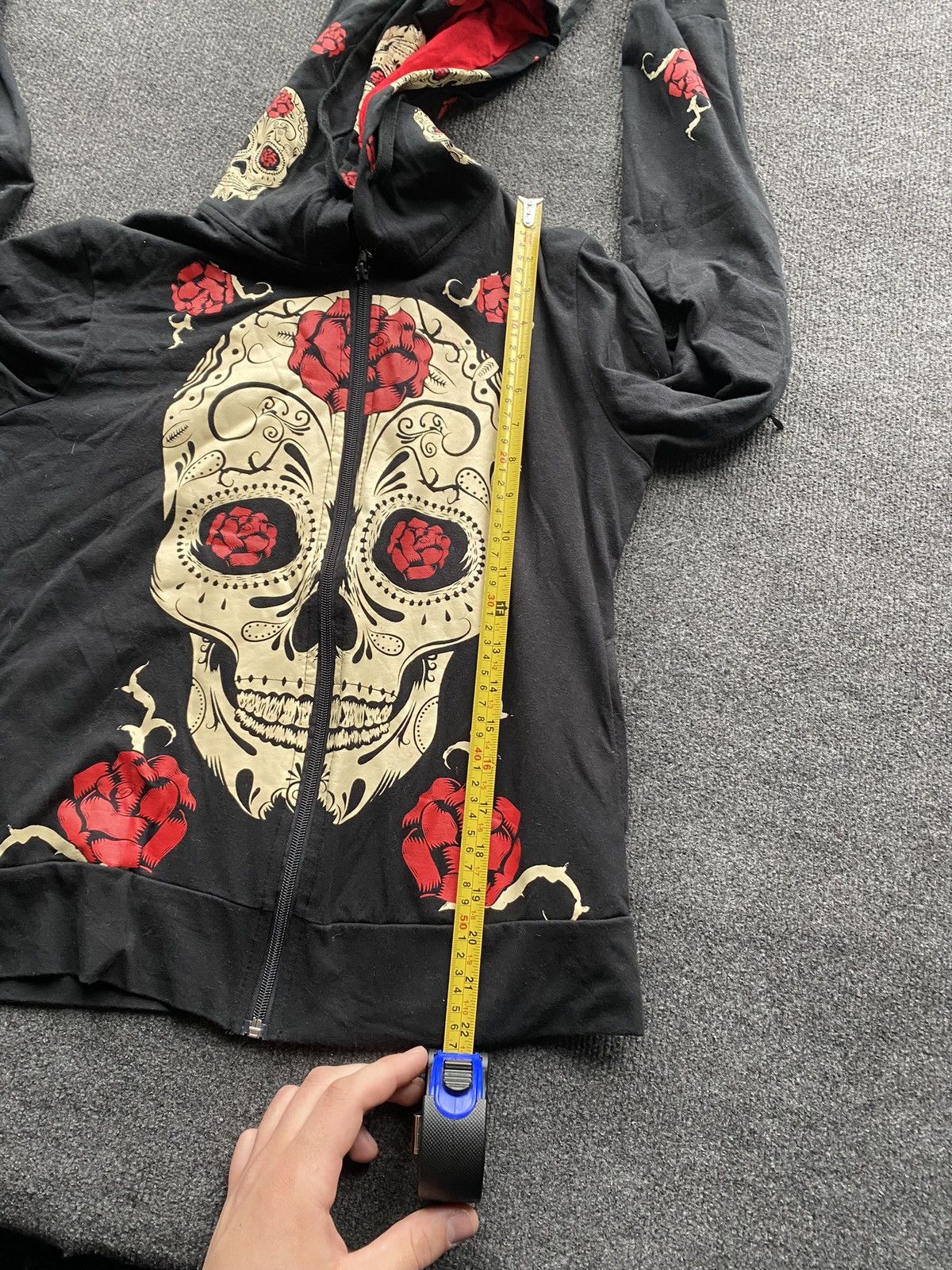 Other 🔥Opium Punk Jawbreaker Zip up hoodie skull gothic m Size M / US 6-8 / IT 42-44 - 6 Thumbnail