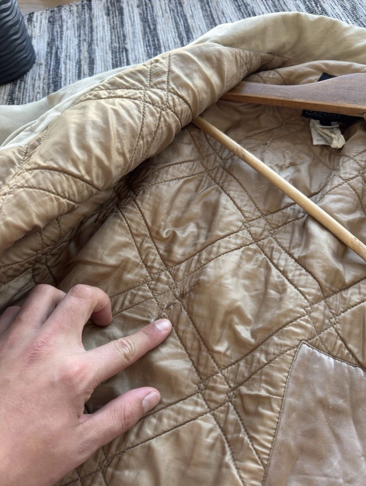 Diesel DIESEL VINTAGE DETROIT RETRO 90s BEIGE JACKET SIZE XL MEN Size US XL / EU 56 / 4 - 13 Thumbnail