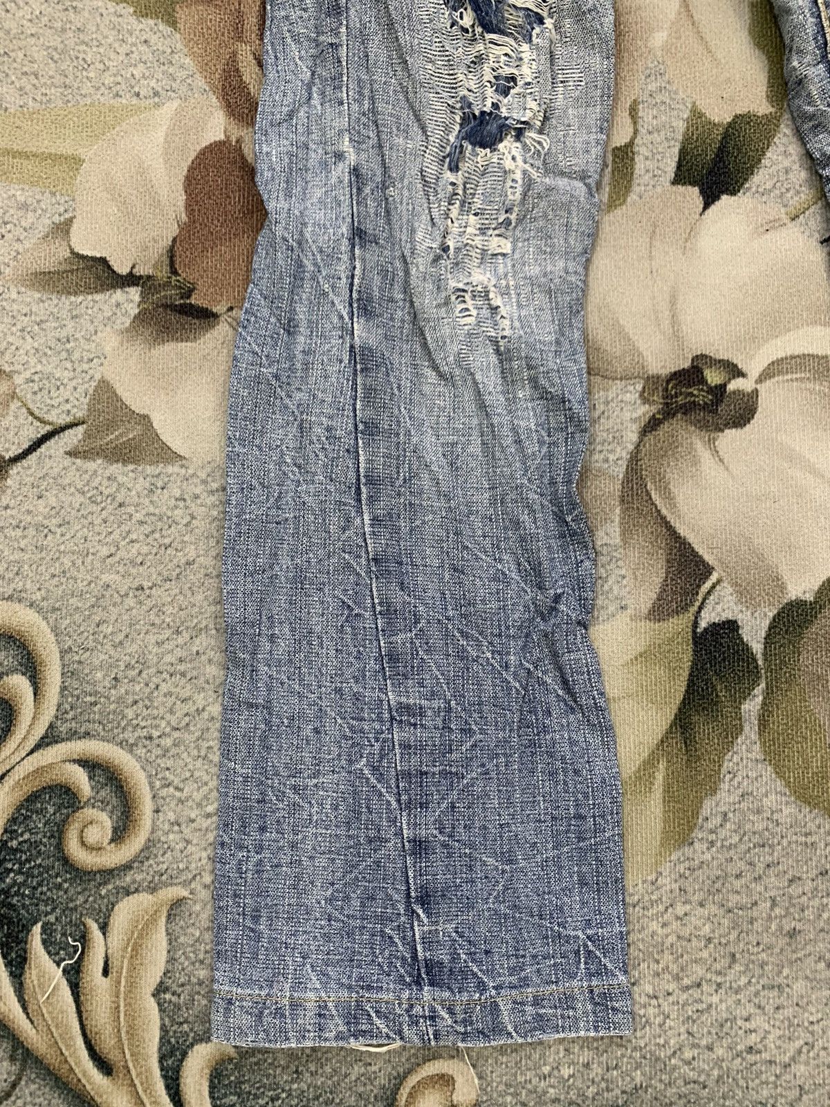 Other Distress Heritage Stone Directivity Denim Pant Size US 34 / EU 50 - 3 Thumbnail