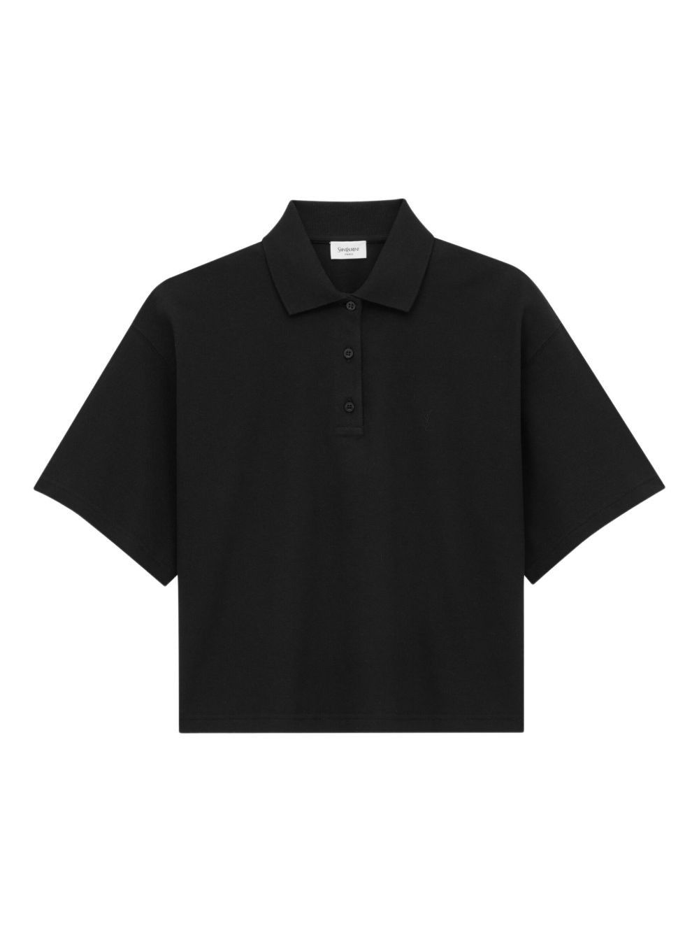 Saint Laurent Paris OVERSIZED COTTON POLO SHIRT Size M / US 6-8 / IT 42-44 - 1 Thumbnail
