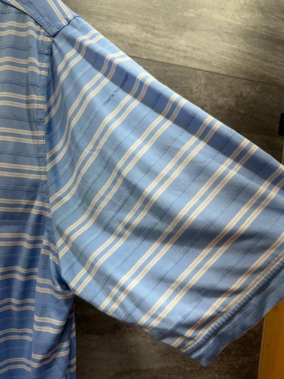 Vintage Nike Team Carolina North Carolina Heels Stadium Striped Polo Size US L / EU 52-54 / 3 - 12 Thumbnail