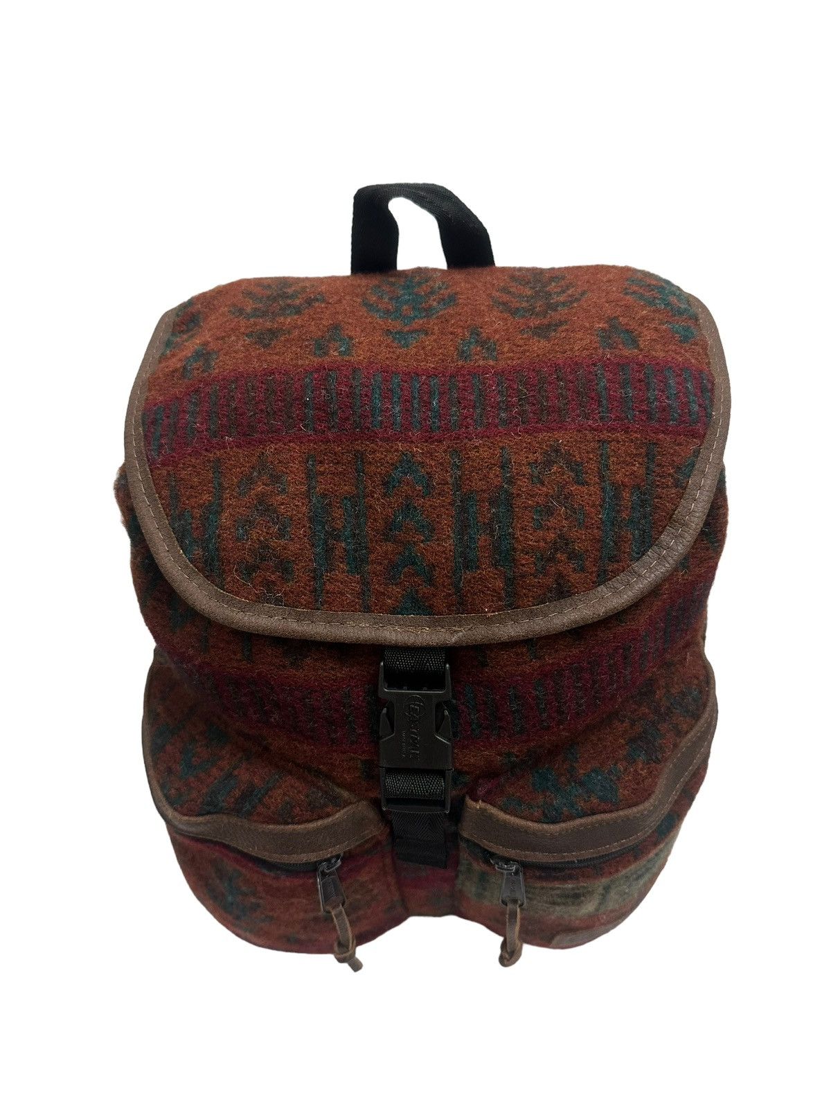 Eastpak Vintage Eastpak Southwestern Native Navajo Wool Backpack Size ONE SIZE - 7 Thumbnail