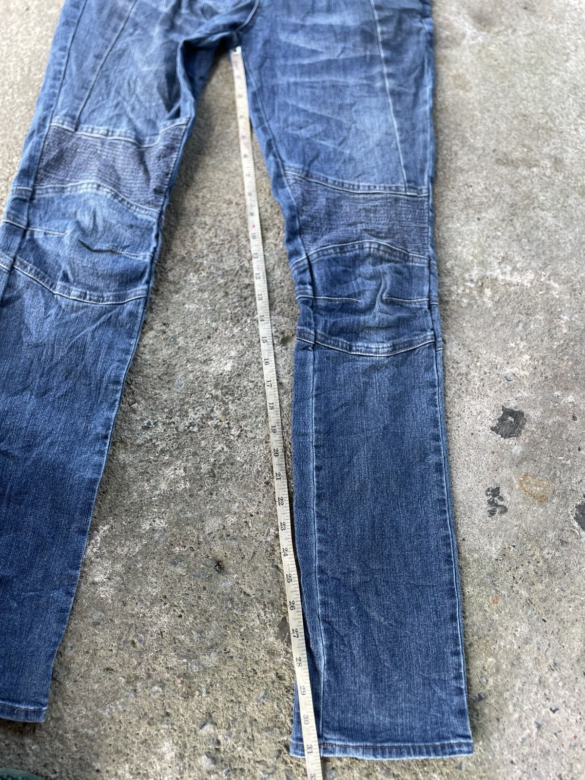 Schlussel Schlussel Denim Biker Pants Slim Size US 30 / EU 46 - 11 Thumbnail