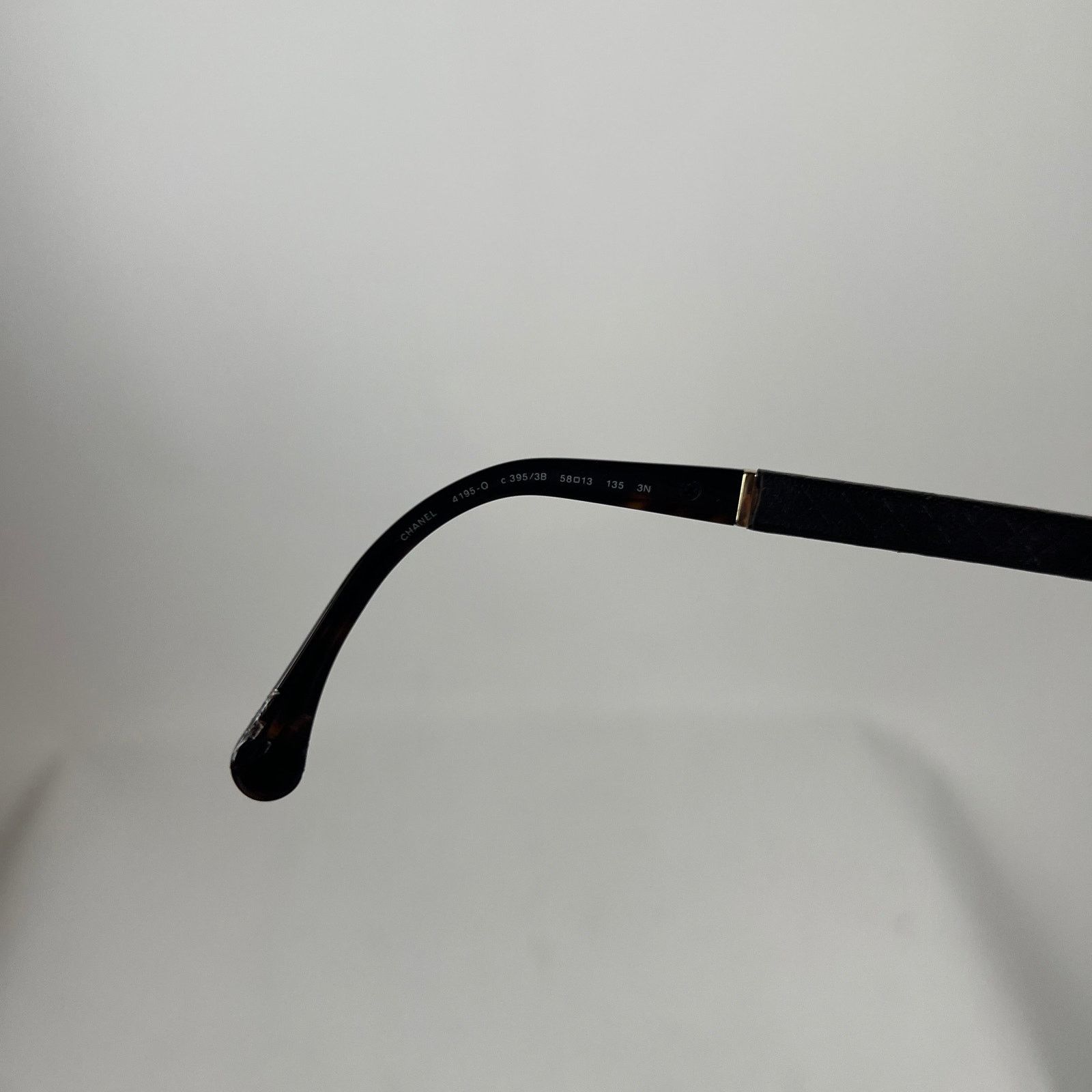 Chanel Chanel Lambskin Quilted CC Aviator Sunglasses Size ONE SIZE - 5 Thumbnail