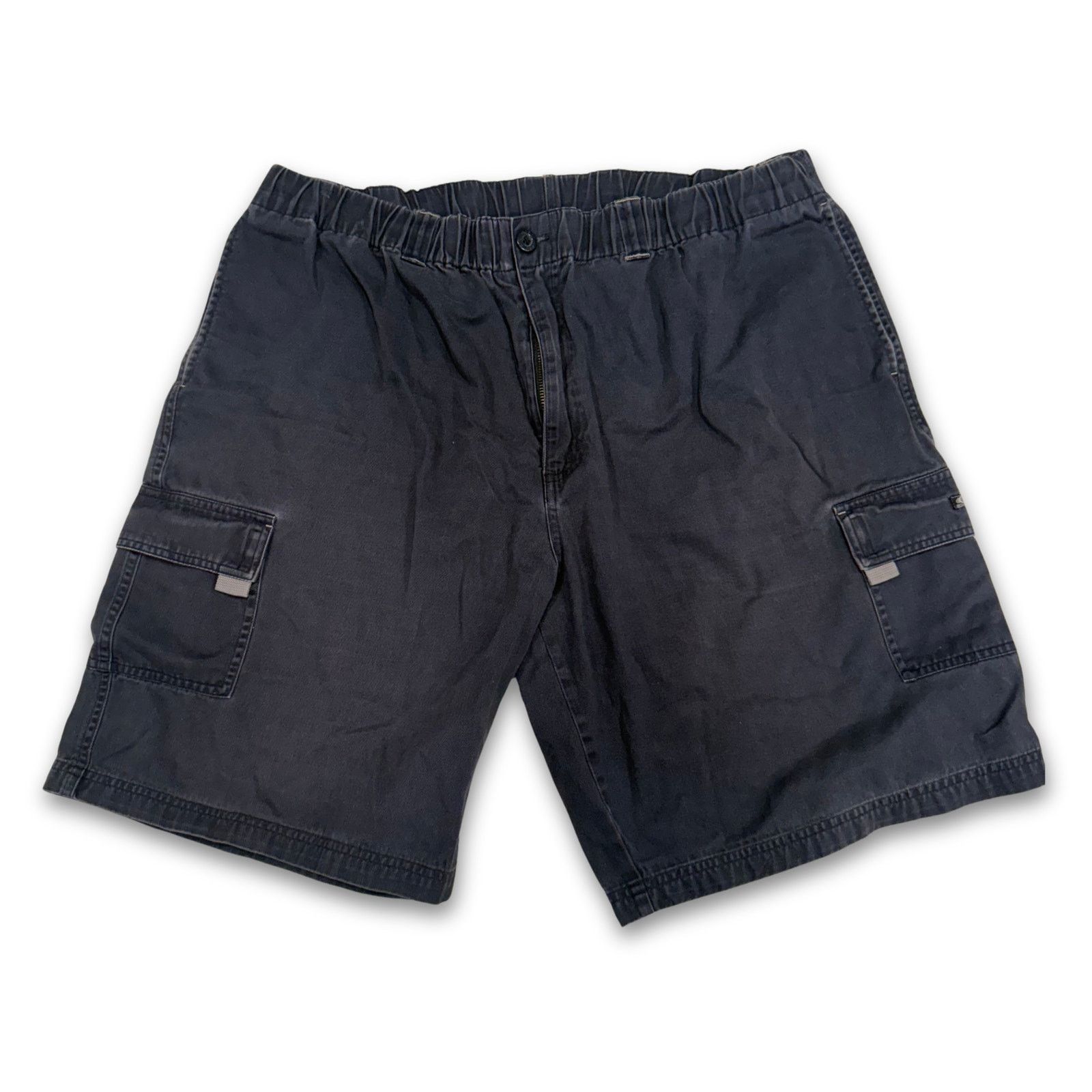 Vintage Vintage OP Sport Y2K Navy Blue Cargo Shorts | Men's XL Size US 36 / EU 52 - 1 Thumbnail