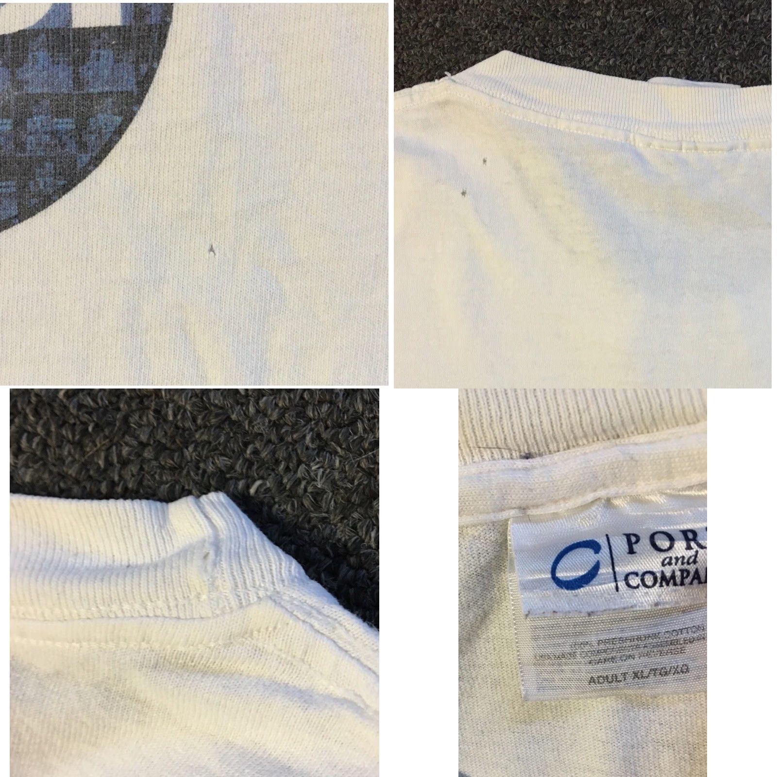 Apple Vtg Intel Faded Distress Software Promo Shirt L XL Internet Apple Grunge 90s Y2K Size US L / EU 52-54 / 3 - 10 Thumbnail