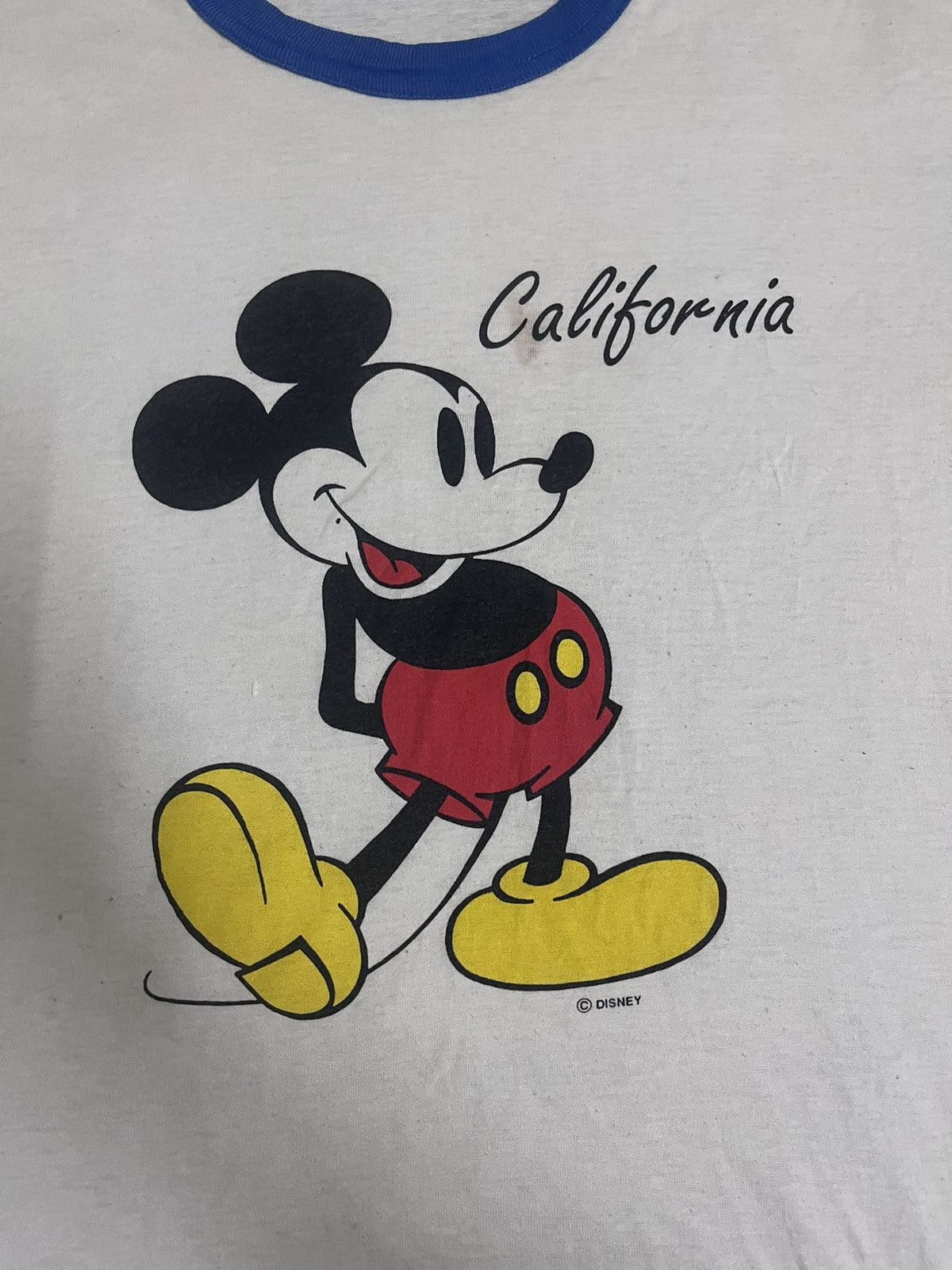 Disney × Mickey Mouse × Vintage Vintage 80’s Mickey Mouse T Shirt Size US M / EU 48-50 / 2 - 4 Thumbnail