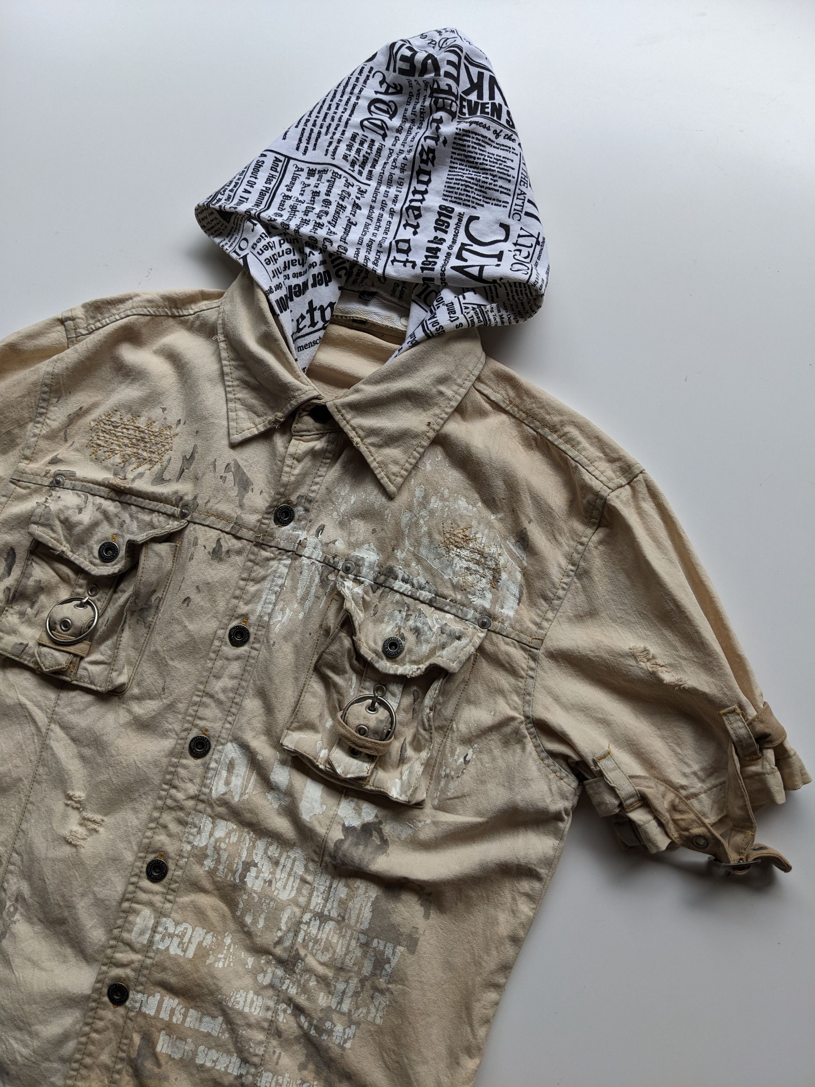 Designer × In The Attic In The Attic double layer splash shirt Size US L / EU 52-54 / 3 - 1 Thumbnail