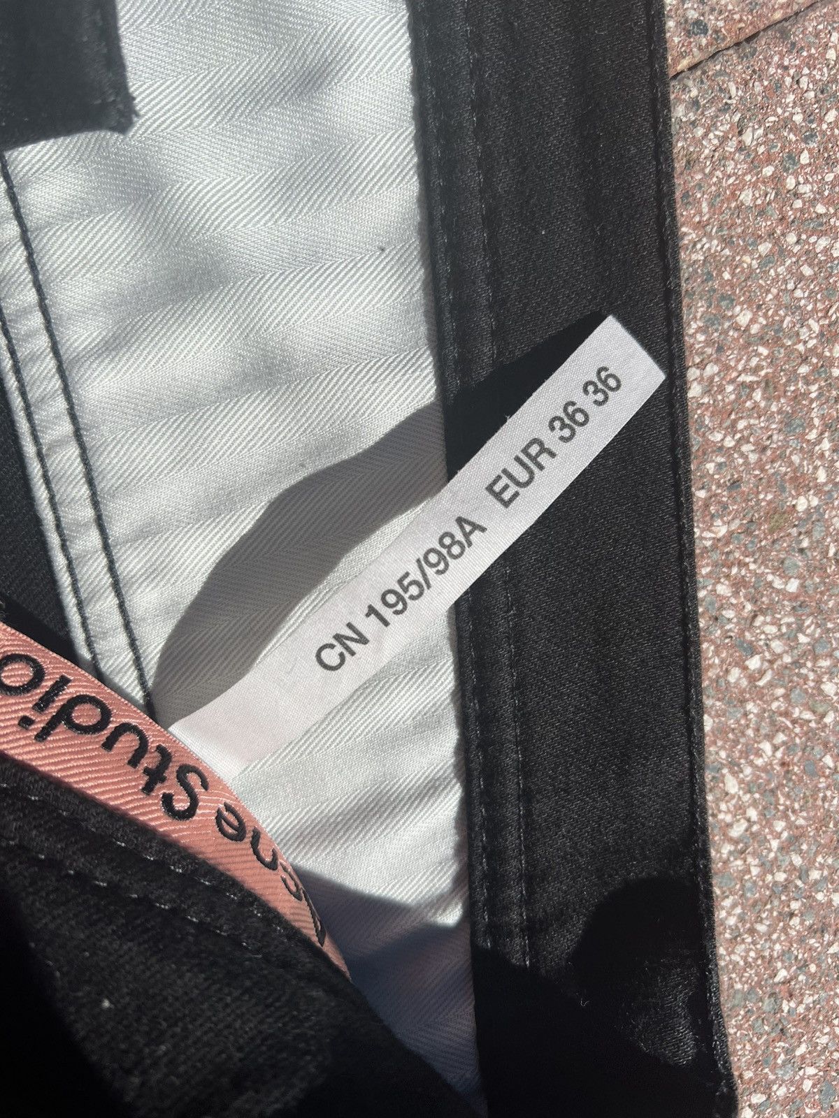 Acne Studios Acne Studios North Black Denim Size US 36 / EU 52 - 2 Thumbnail