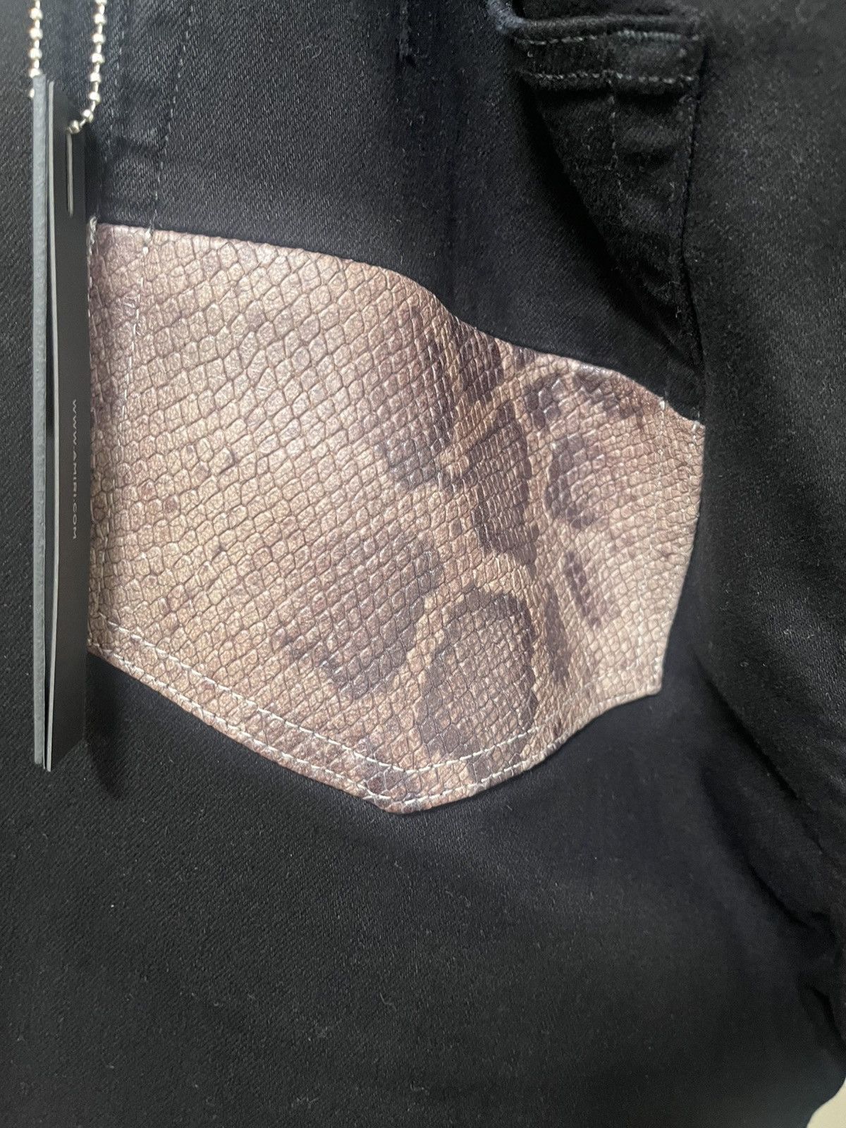 Amiri Amiri Snake MX1 Jean Sz 38 Size US 38 / EU 54 - 8 Thumbnail