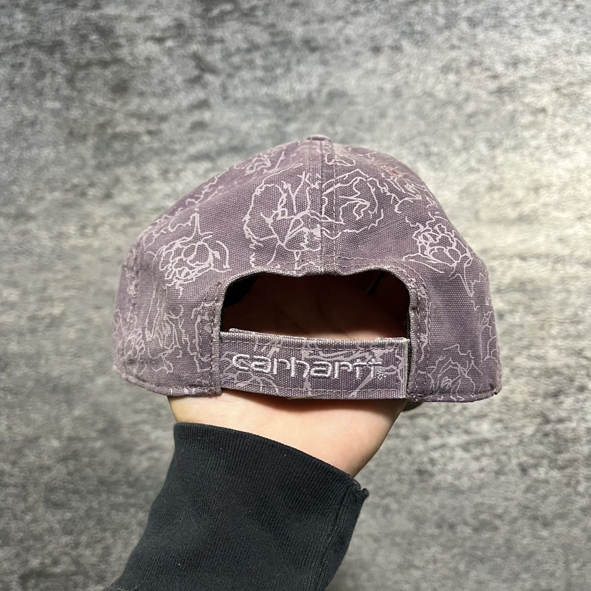 Carhartt Carhartt Odessa Purple Canvas Workwear Cap Adjustable Hat Size ONE SIZE - 3 Thumbnail