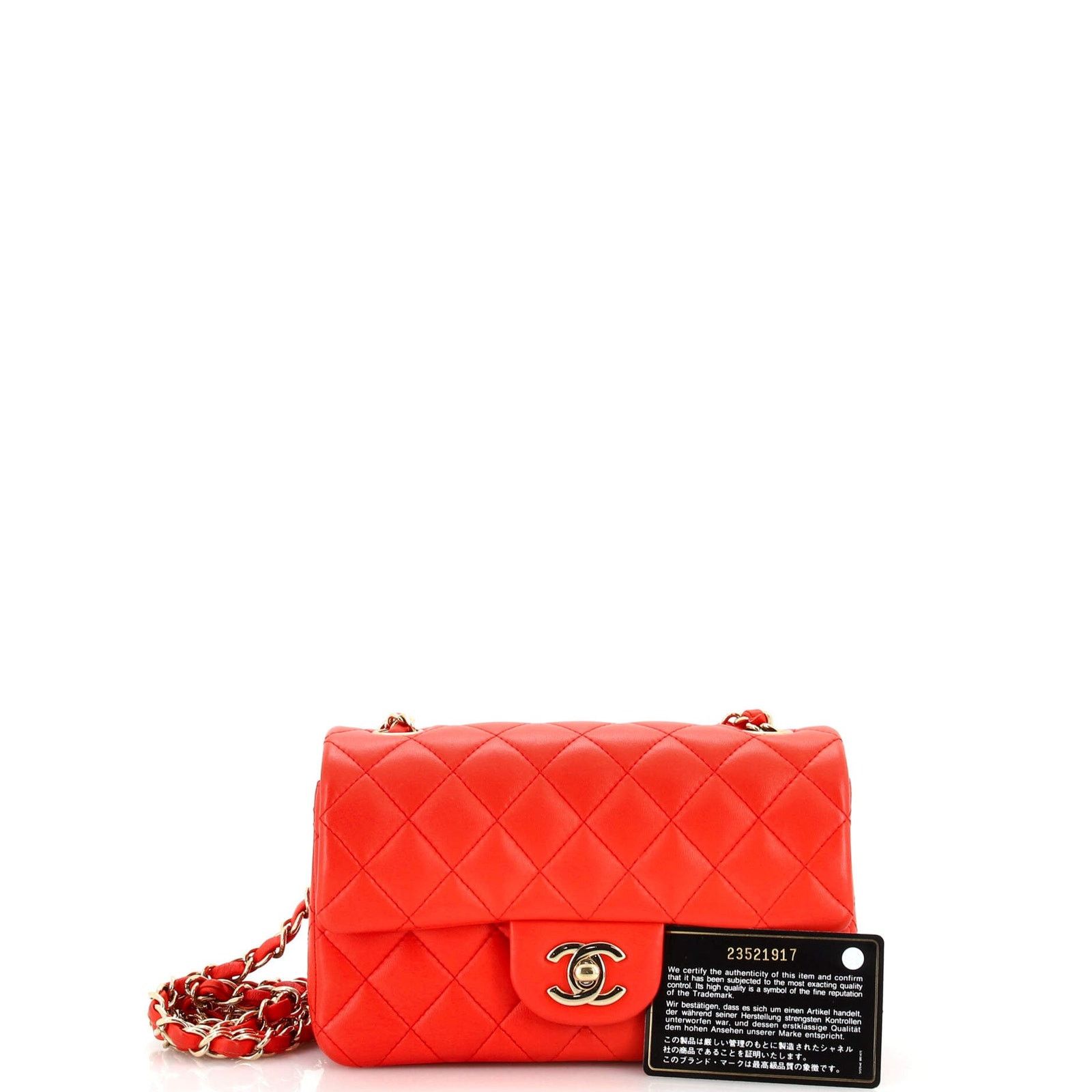 Chanel Classic Single Flap Bag Quilted Lambskin Mini Size ONE SIZE - 2 Thumbnail