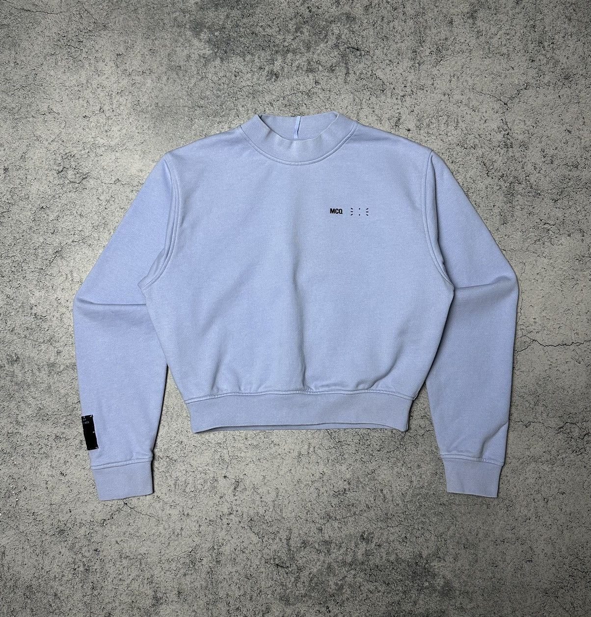 MCQ No. 0 by Alexander McQueen MCQ Crop Sweatshirt Size S / US 4 / IT 40 - 2 Thumbnail