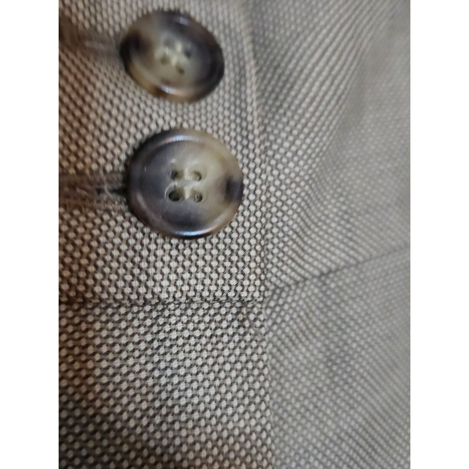 Ann Taylor Ann Taylor Brown Checked Margo Pants Sz 6 Size 28" / US 6 / IT 42 - 5 Thumbnail