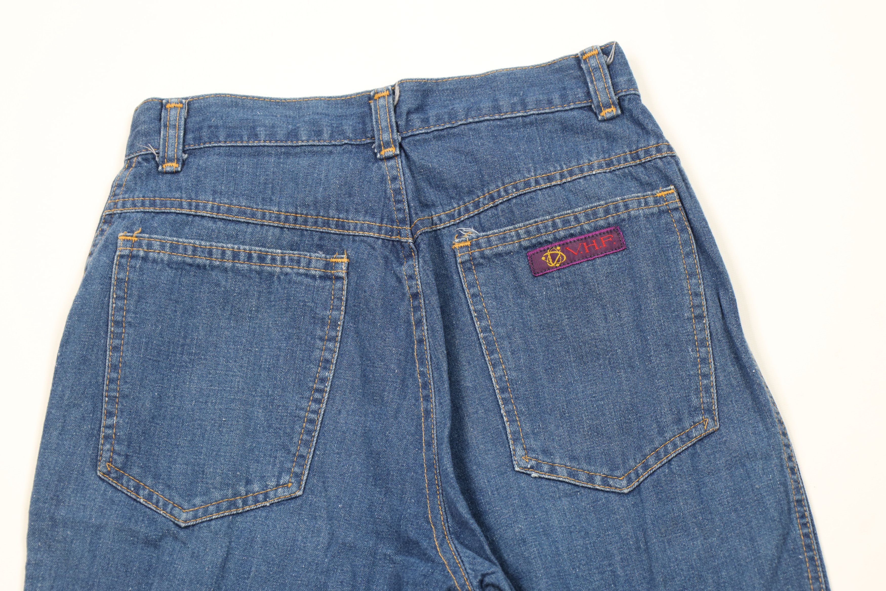 Vintage Vintage 70s Streetwear Straight Leg Denim Jeans USA Size 32" / US 10 / IT 46 - 10 Thumbnail