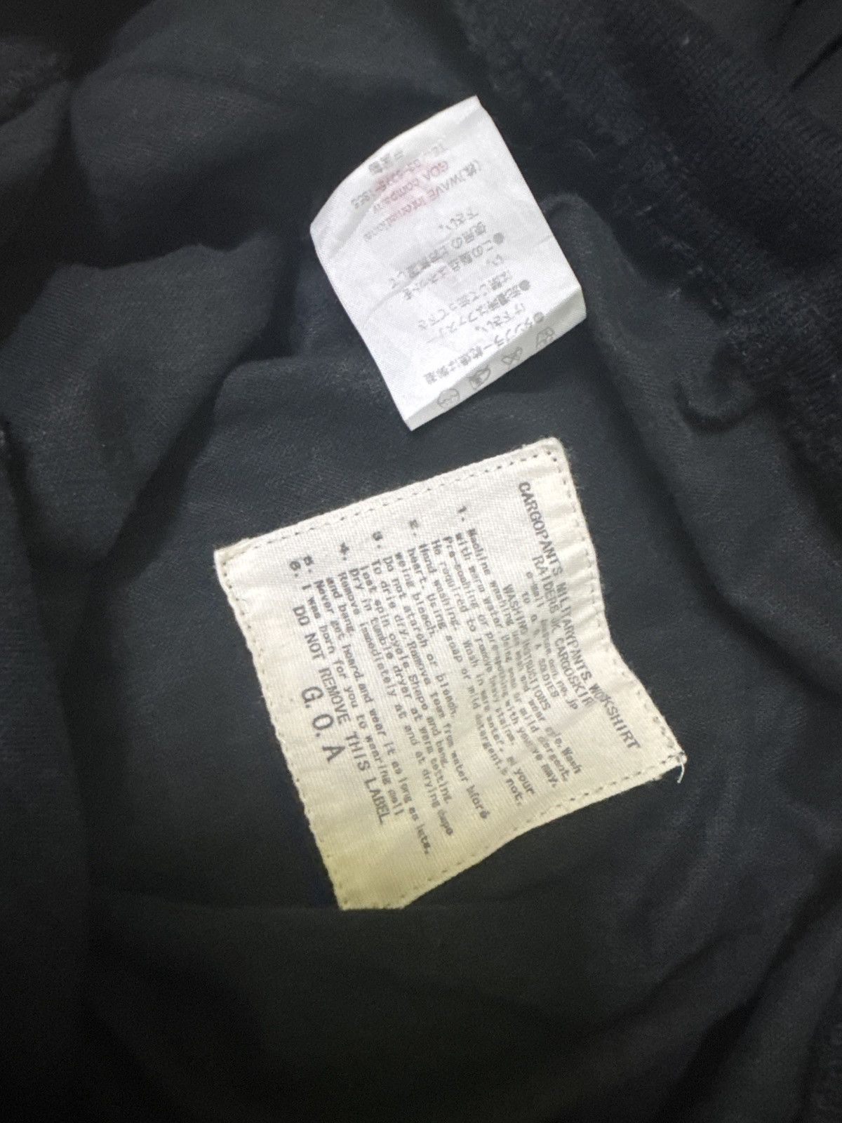 If Six Was Nine G.O.A Goa Military Flared Drawstring Zipper Pocket Cargo Size US 32 / EU 48 - 14 Thumbnail