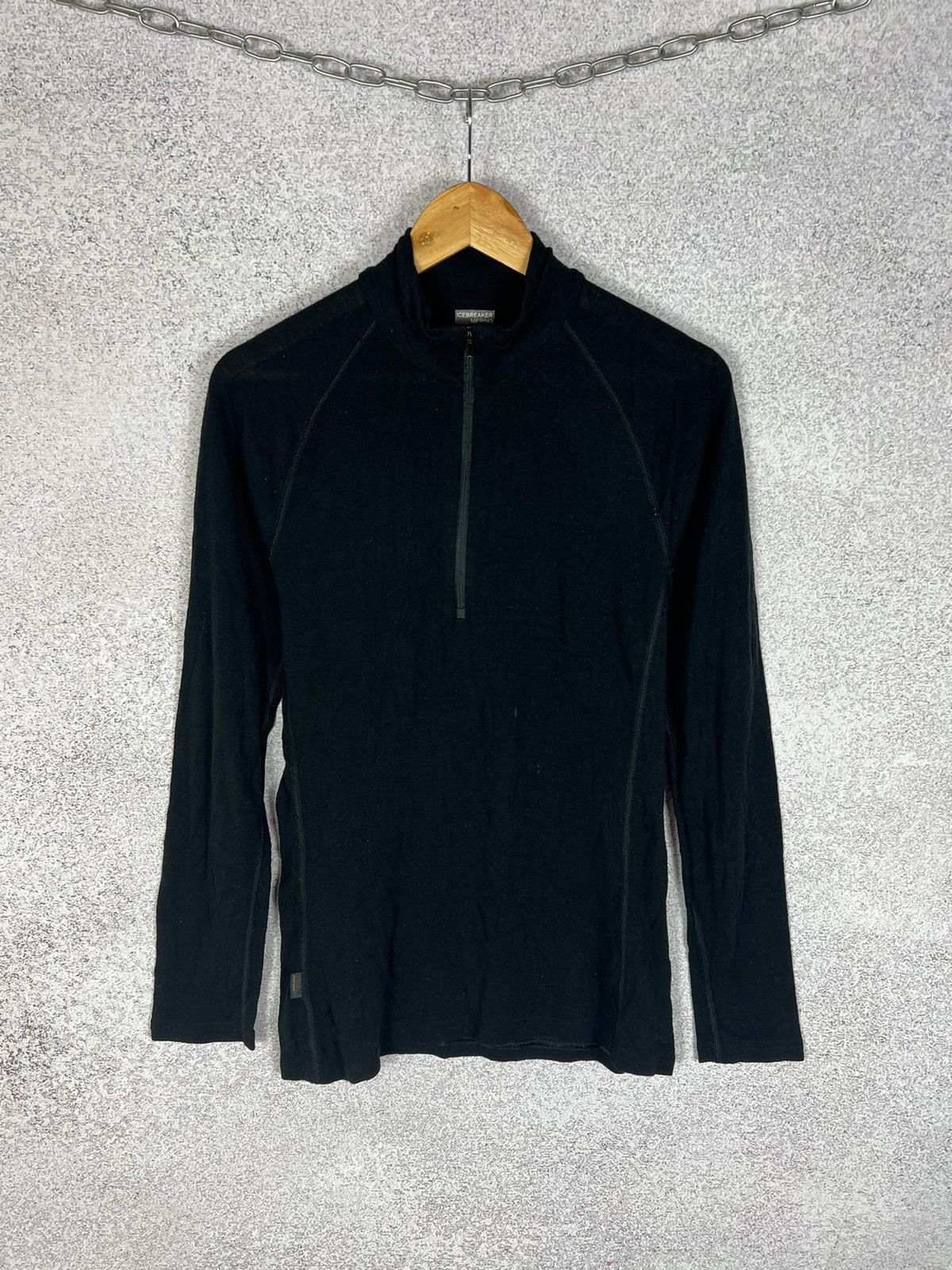 Icebreaker Man’s Ice Breaker Merino Wool LongSleeve Size US M / EU 48-50 / 2 - 1 Thumbnail