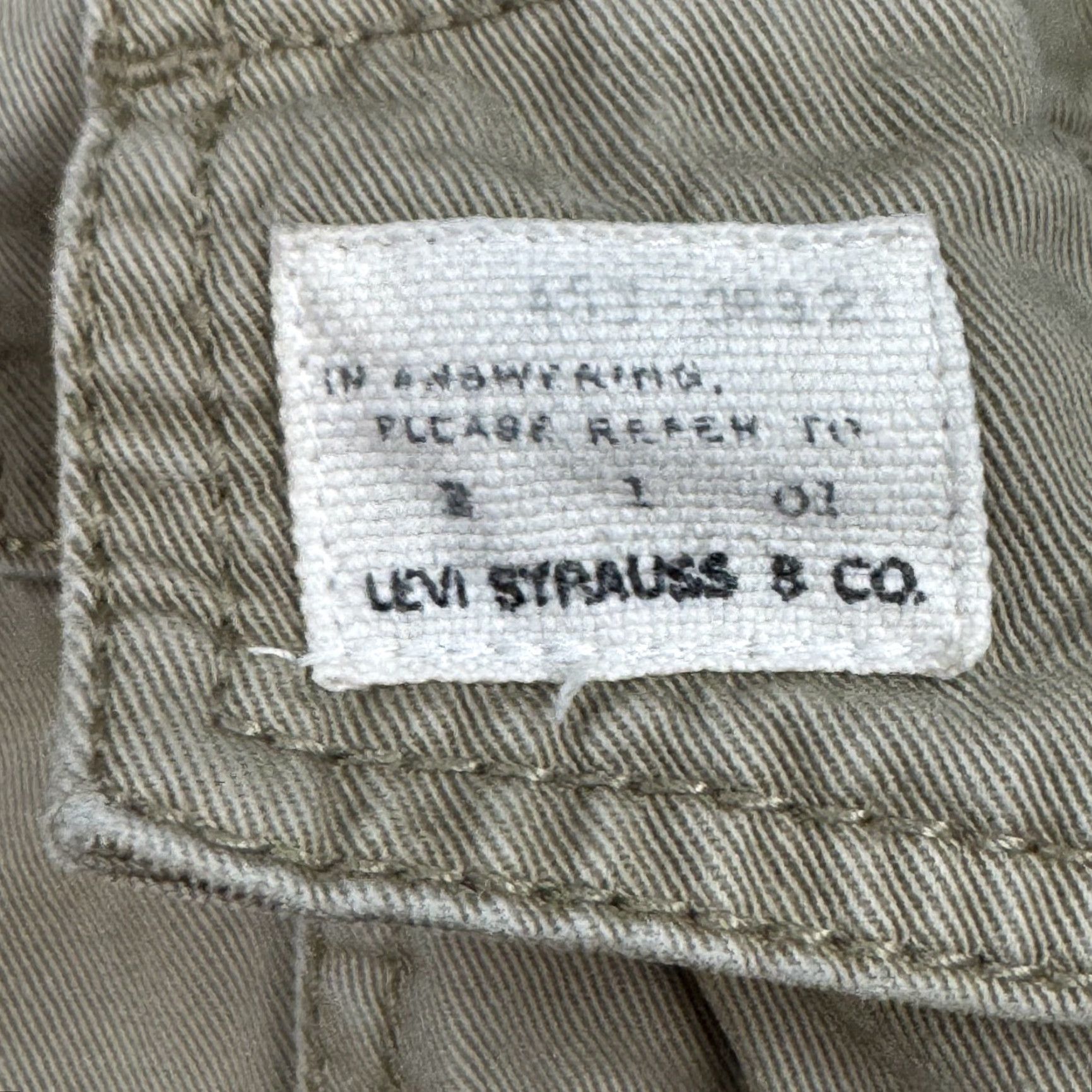 Levi's VINTAGE Levis Pants Men 36x34 Brown Cargo Military Work Baggy Paratrooper Loose Straight Size US 36 / EU 52 - 5 Thumbnail
