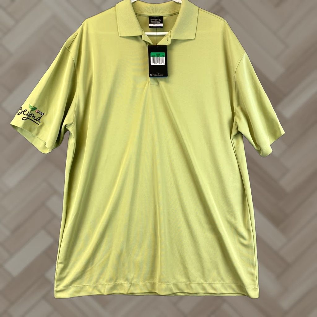 Nike NIKE Golf Polo Shirt Adult XL Green Short Sleeve Men 55-17 Size US XL / EU 56 / 4 - 1 Thumbnail