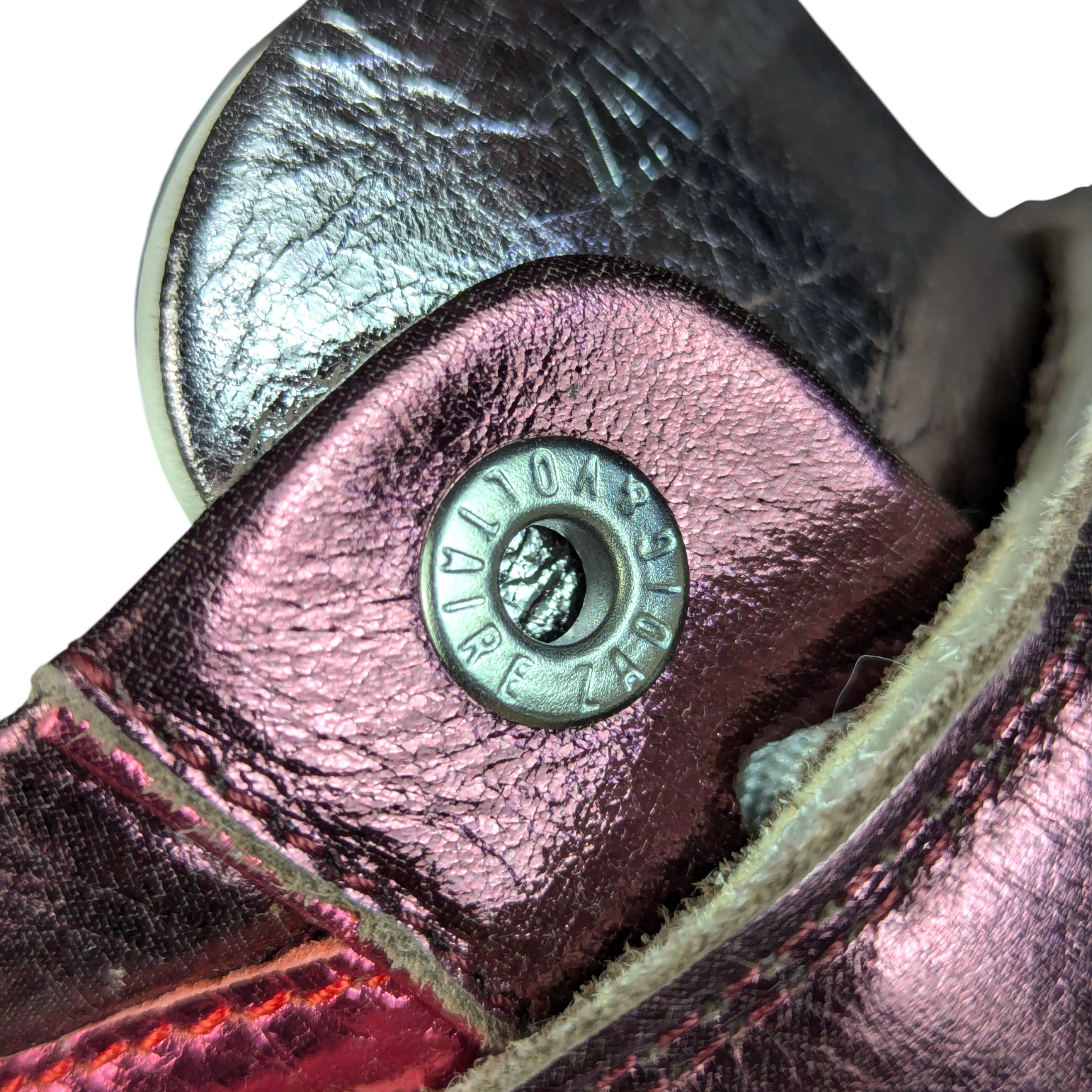 Zadig & Voltaire ZADIG&VOLTAIRE Pink Silver High top Leather Sneakers Size US 9 / IT 39 - 9 Thumbnail