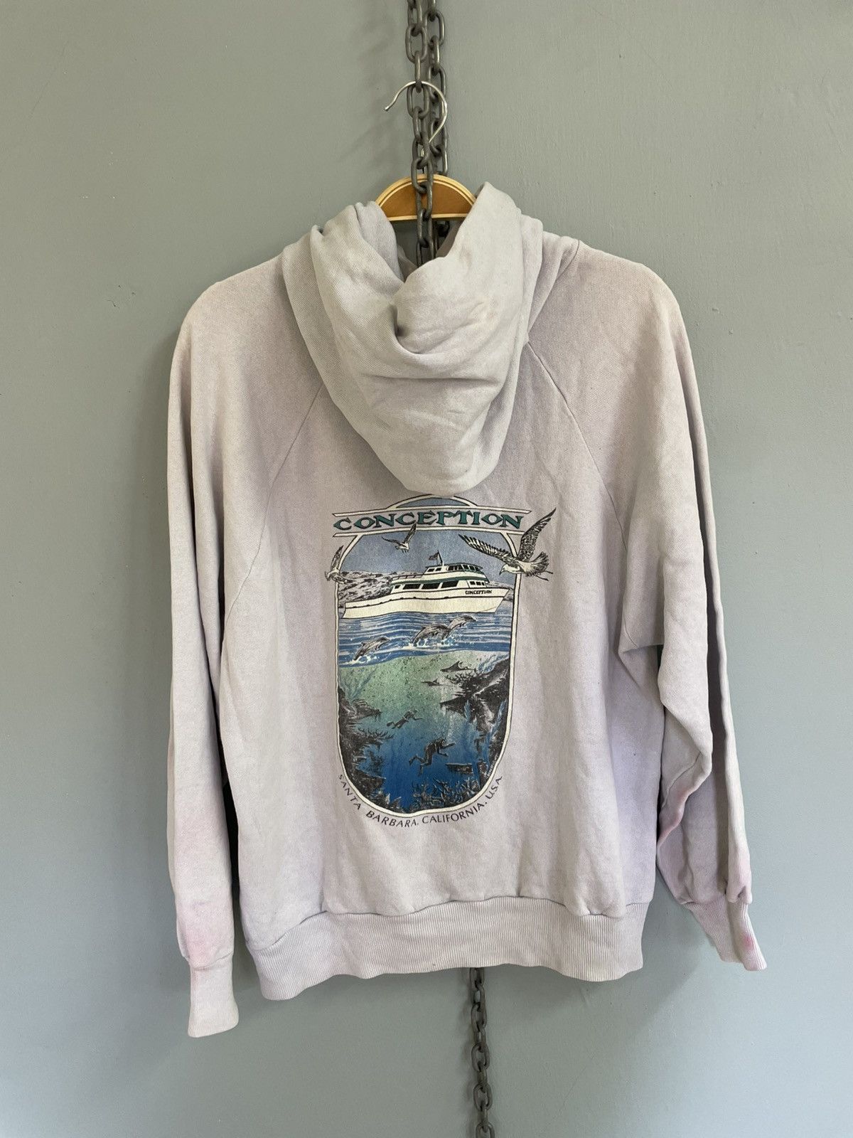 Vintage Vintage 80a Conception hoodie Size US L / EU 52-54 / 3 - 1 Thumbnail