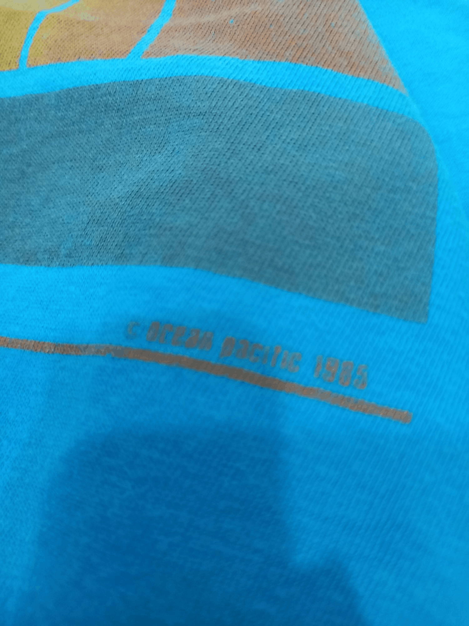 Ocean Pacific Rare True Vintage '85 Ocean Pacific Surf Crazy Backhit Tee Size US S / EU 44-46 / 1 - 4 Thumbnail