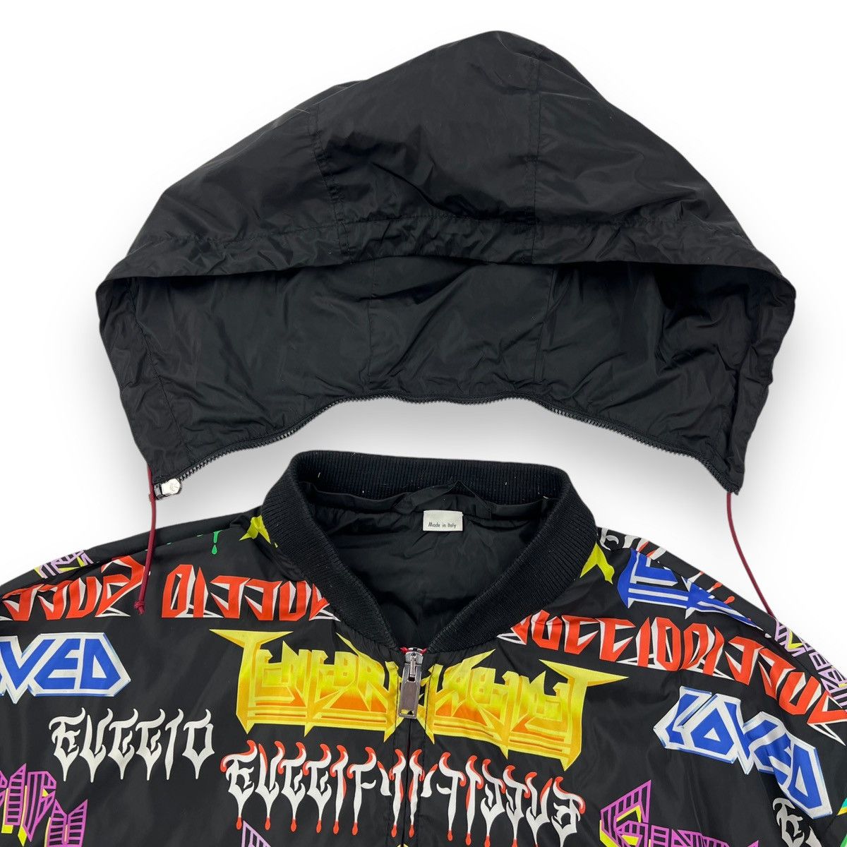 Gucci Gucci Metal Print Windbreaker Jacket Size US L / EU 52-54 / 3 - 3 Thumbnail
