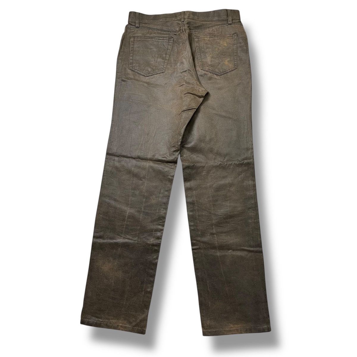 Kapital Comme Ca Ism Olive Brown Suede Pants | Size L Size US 31 - 5 Thumbnail