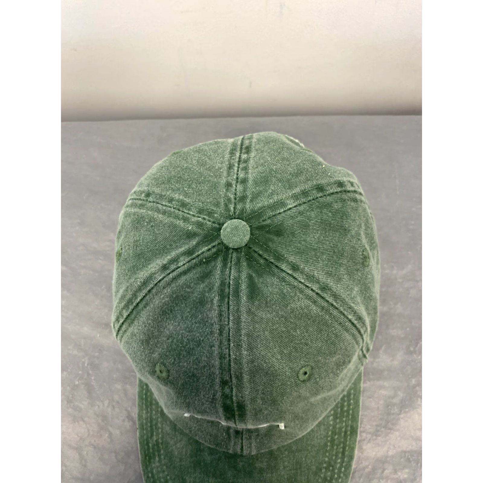 Vintage AG1 Strapback Hat One Size Green Adjustable Baseball Cap Casual Mens Size ONE SIZE - 3 Thumbnail