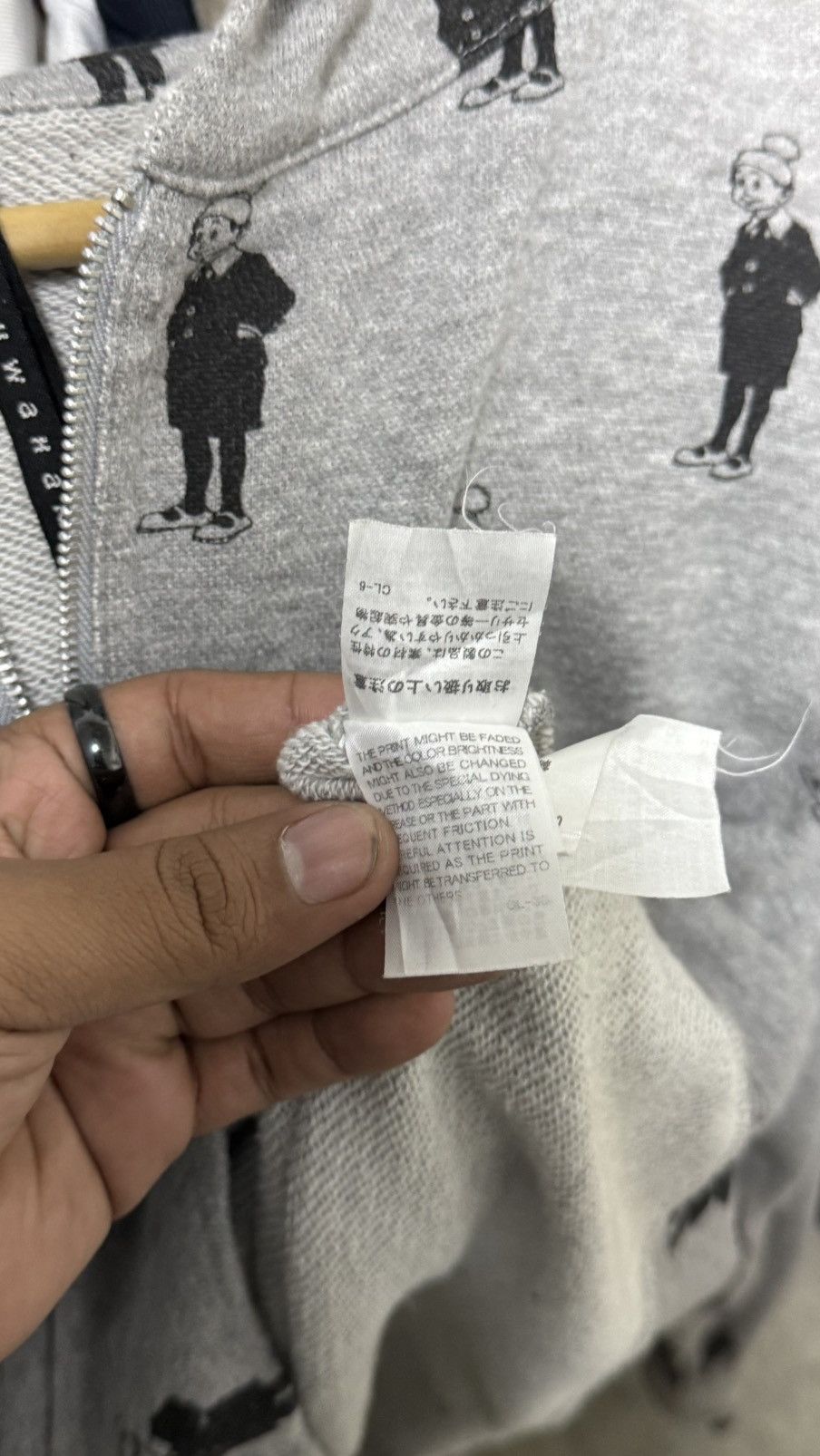 Issey Miyake VINTAGE SUNAOKUWAHARA ISSEY MIYAKE HOODIE Size US M / EU 48-50 / 2 - 10 Thumbnail