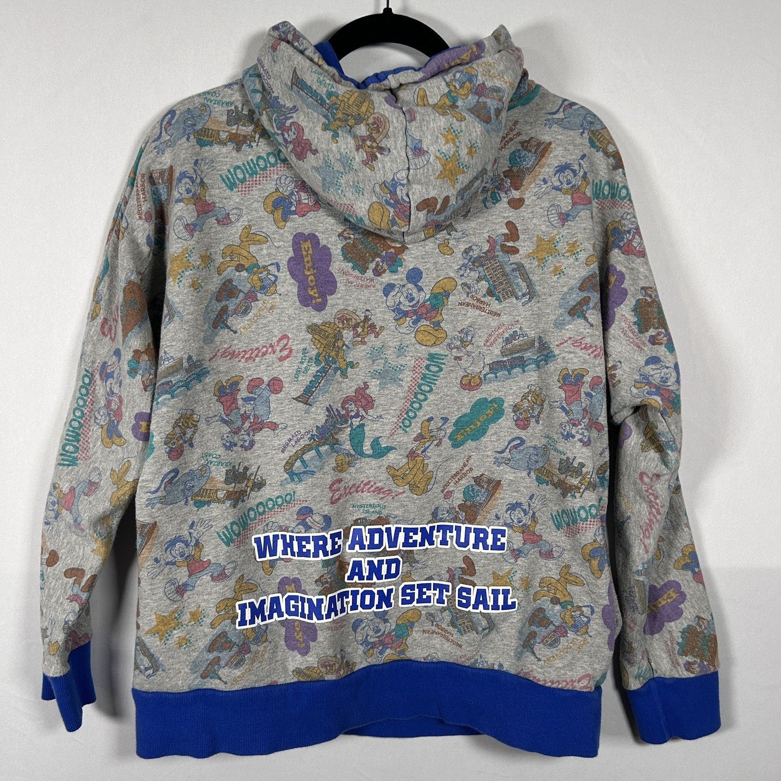 Disney Vintage Tokyo Disney Hoodie Japan Exclusive Mickey Y2K Large Size US L / EU 52-54 / 3 - 3 Thumbnail