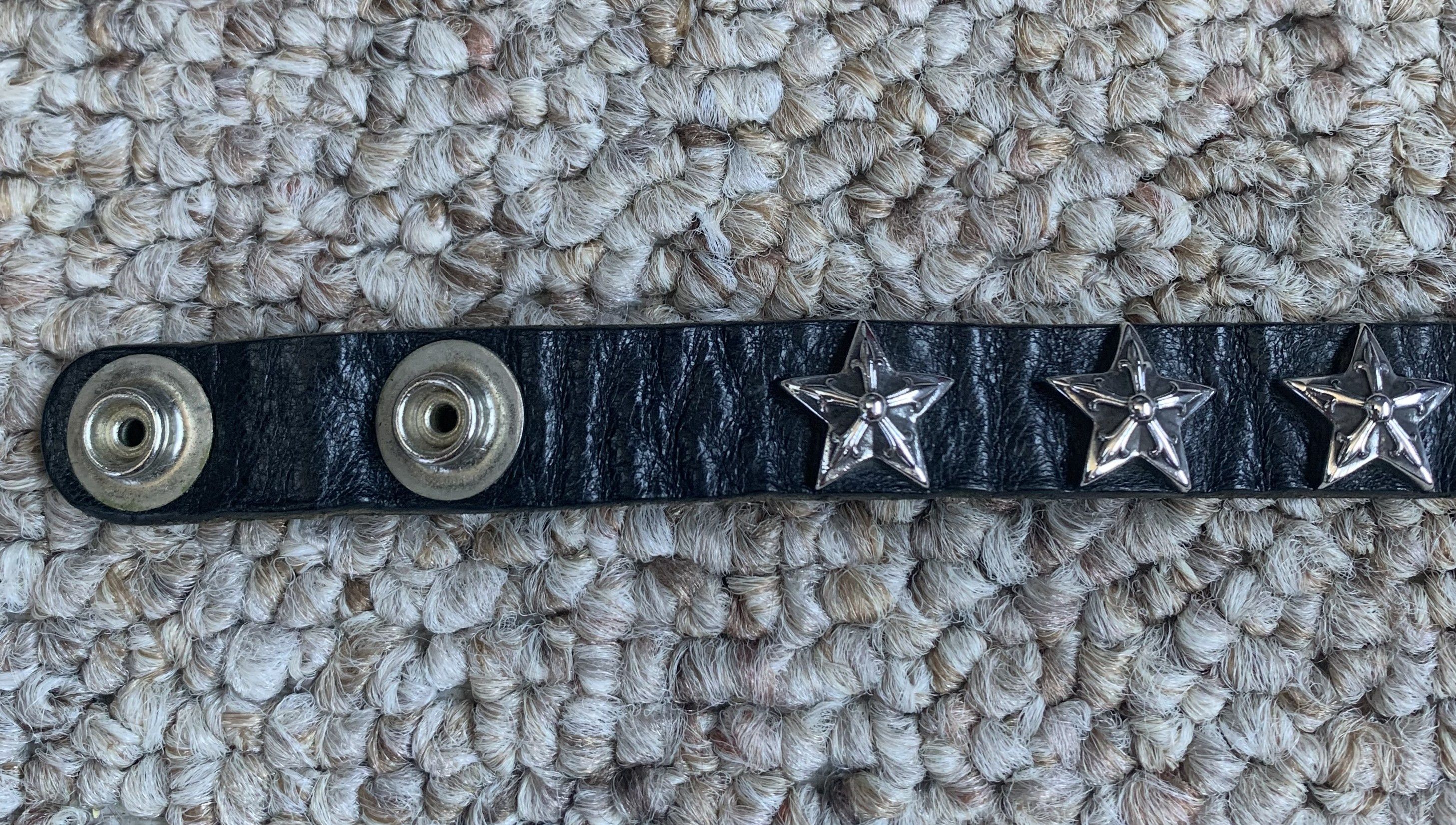 Chrome Hearts Chrome Hearts Adjustable Leather Silver Snap Bracelet Size ONE SIZE - 8 Thumbnail