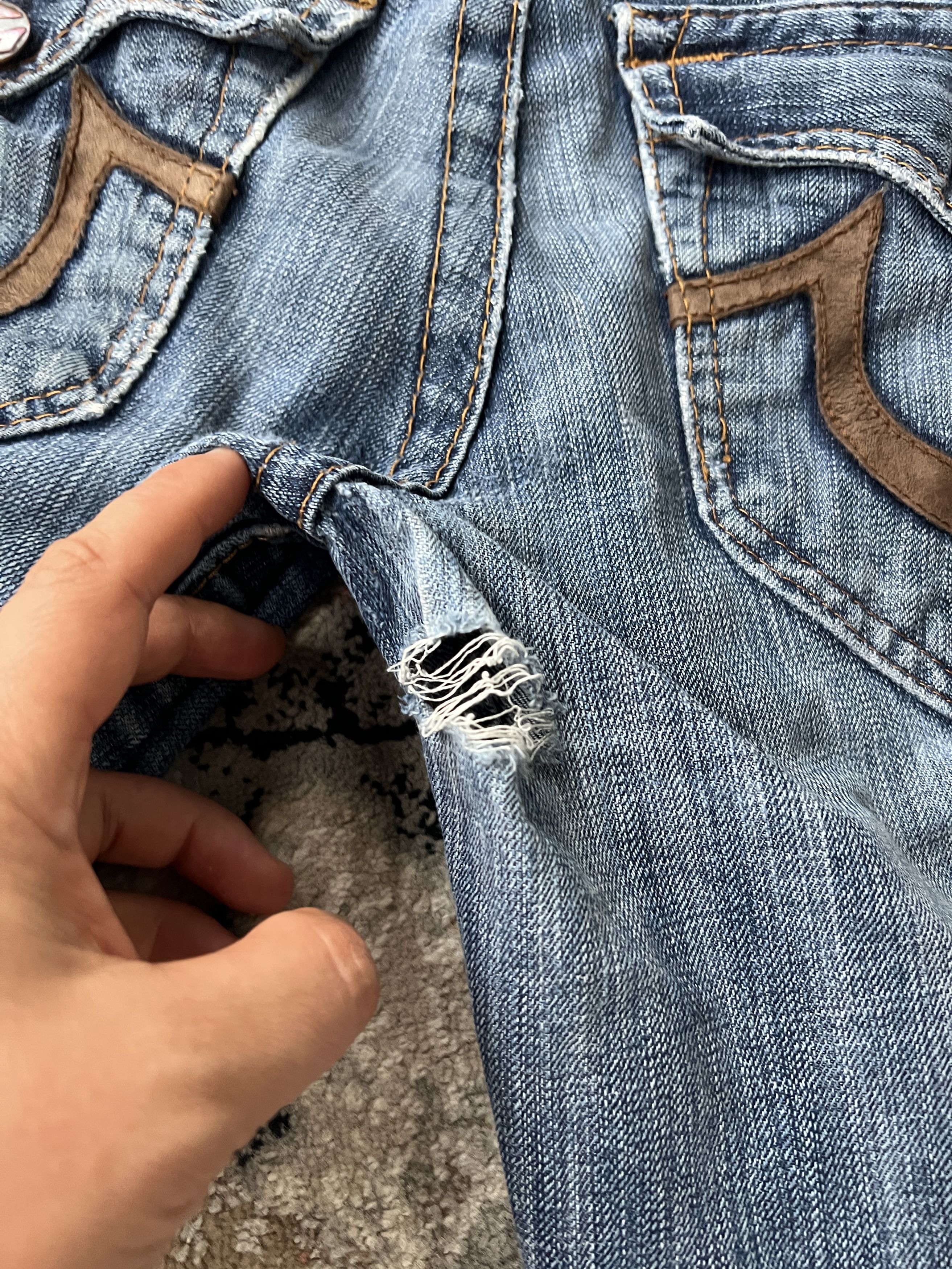 True Religion True Religion Made In USA Jeans Size 28" / US 6 / IT 42 - 12 Thumbnail