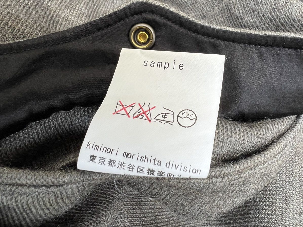 Japanese Brand SAMPLE Kiminori Morishita Cropped Wool Jodhpur Trouser Pant Size US 31 - 25 Thumbnail