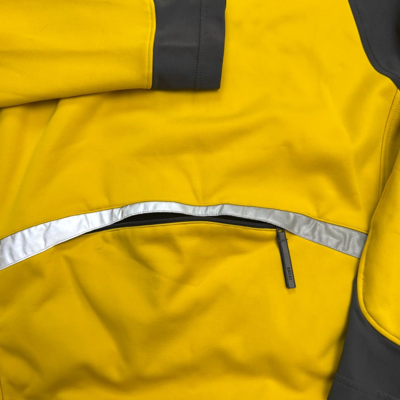 Vintage REI Cycling Softshell Windbreaker Jacket Men Large Yellow Full Zip Outdoor Biker Size US L / EU 52-54 / 3 - 7 Thumbnail