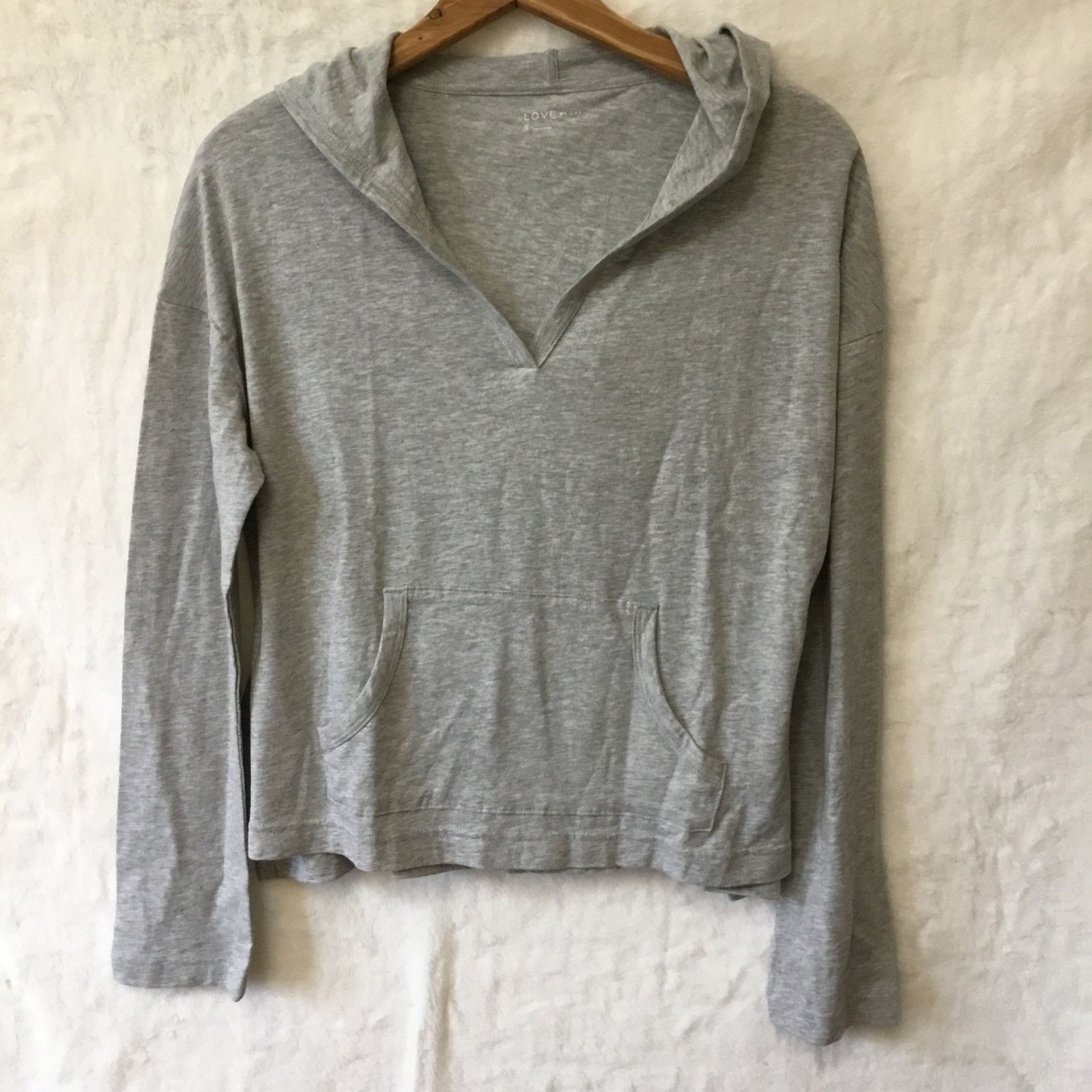 Gap GAP Gray Jersey Knit Hoodie Size XS / US 0-2 / IT 36-38 - 1 Thumbnail