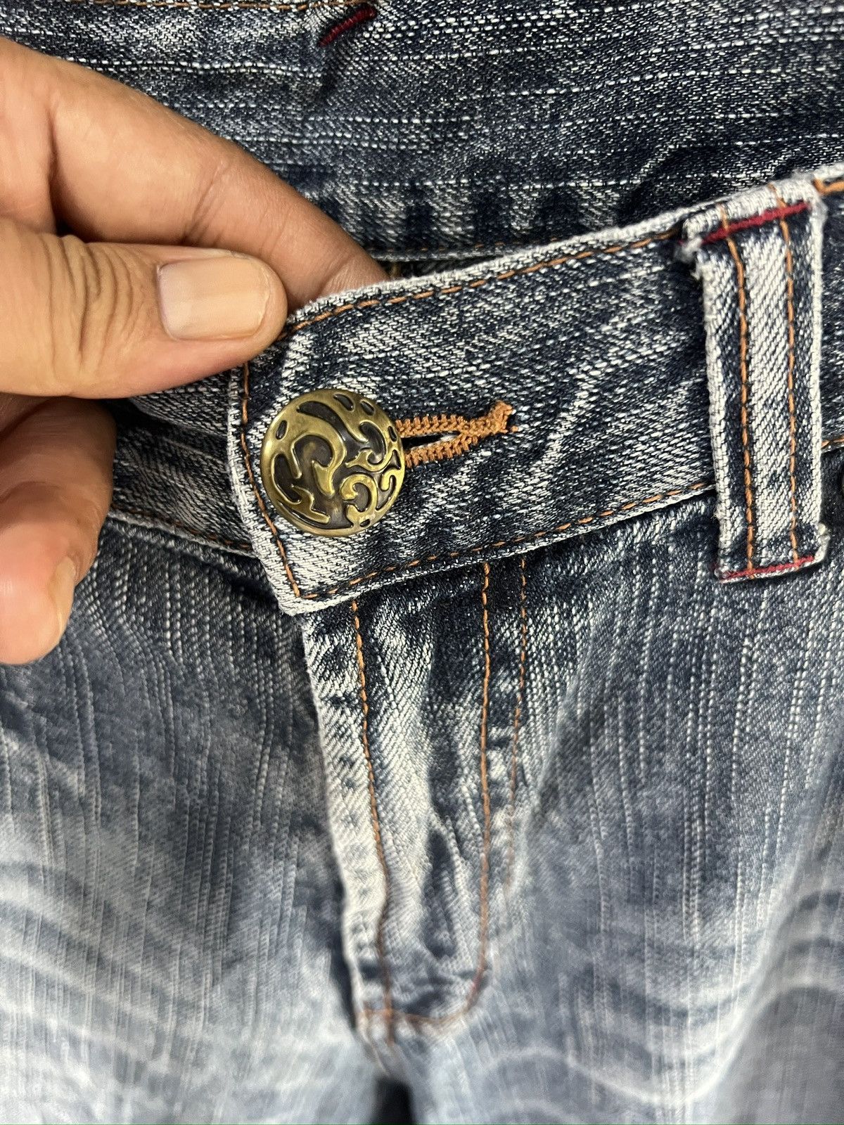 🔥Oririn Jeans Cropped Distressed Denim