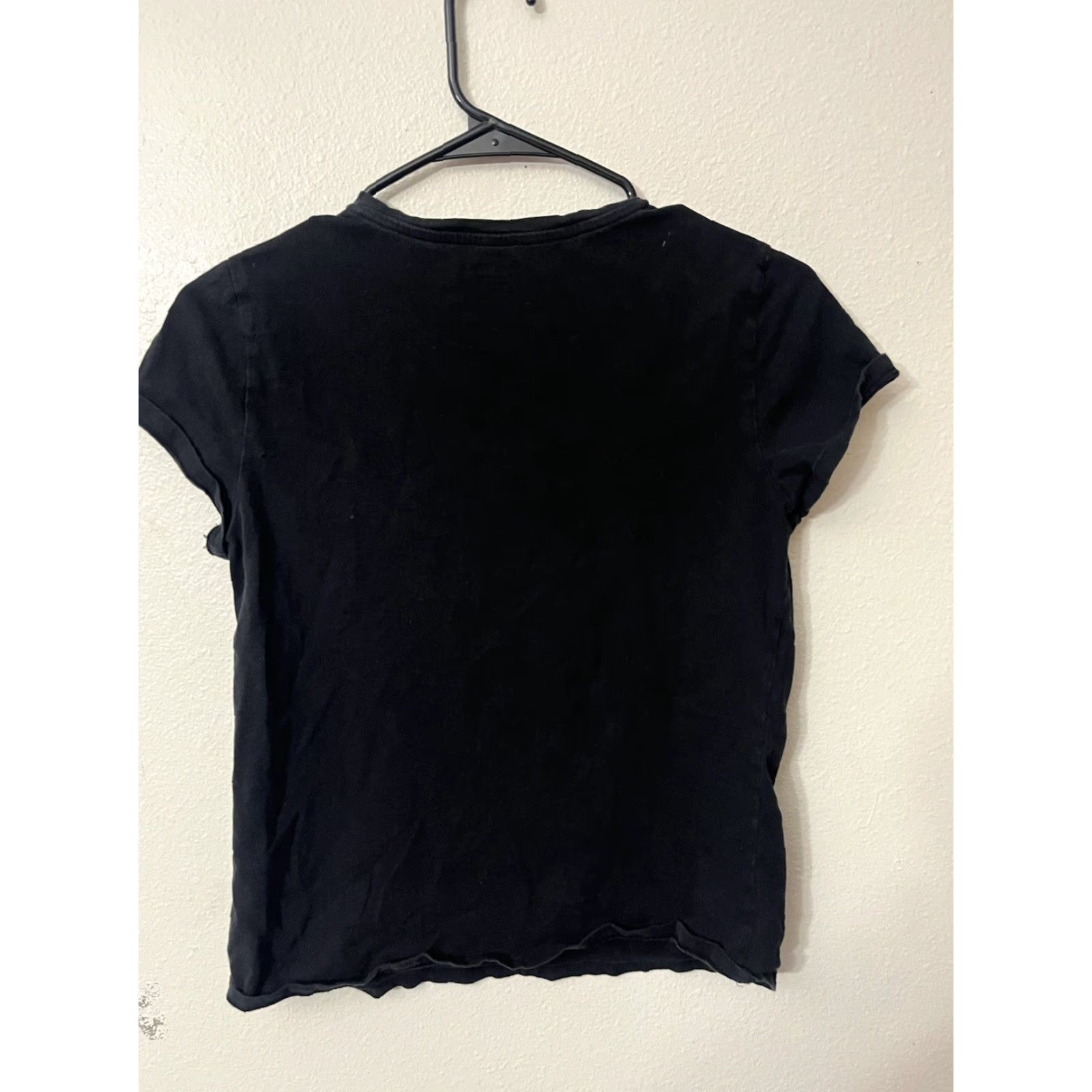 Calvin Klein Calvin Klein T-Shirt Womens Small Black Short-Sleeve Crew Neck Cotton Activewear Size S / US 4 / IT 40 - 3 Thumbnail
