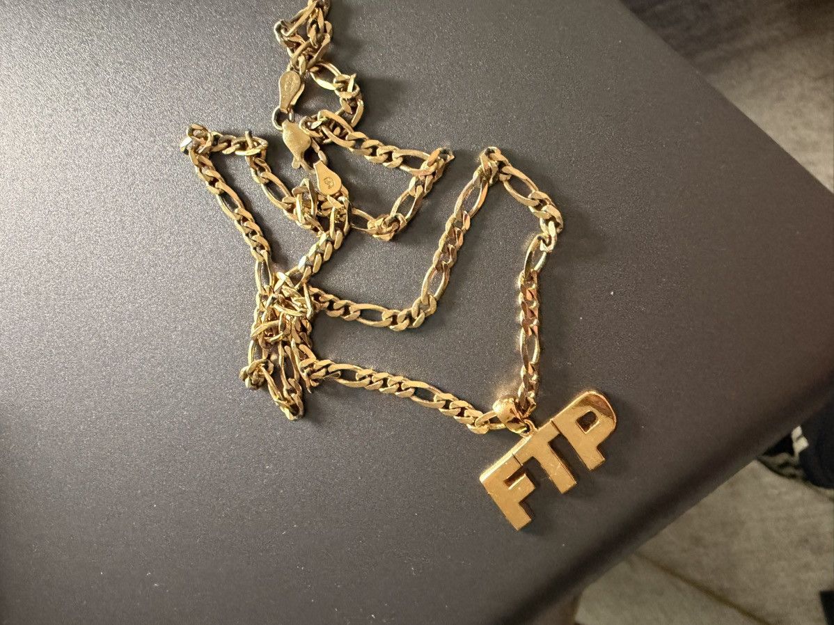 Fuck The Population × G59 Records FTP Gold Microplated Chain / Pendant Size ONE SIZE - 3 Thumbnail