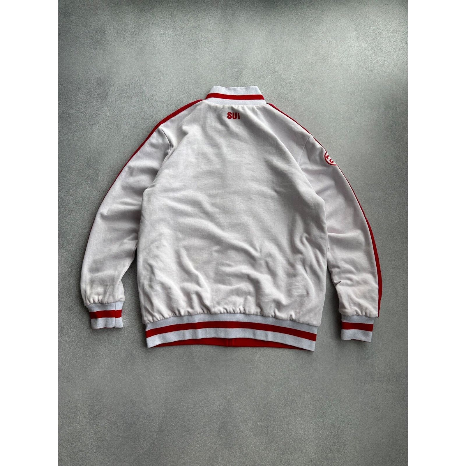 Vintage VTG Roger Federer Switzerland Tennis Reversible Heavy Zip Ol Size US XL / EU 56 / 4 - 24 Thumbnail