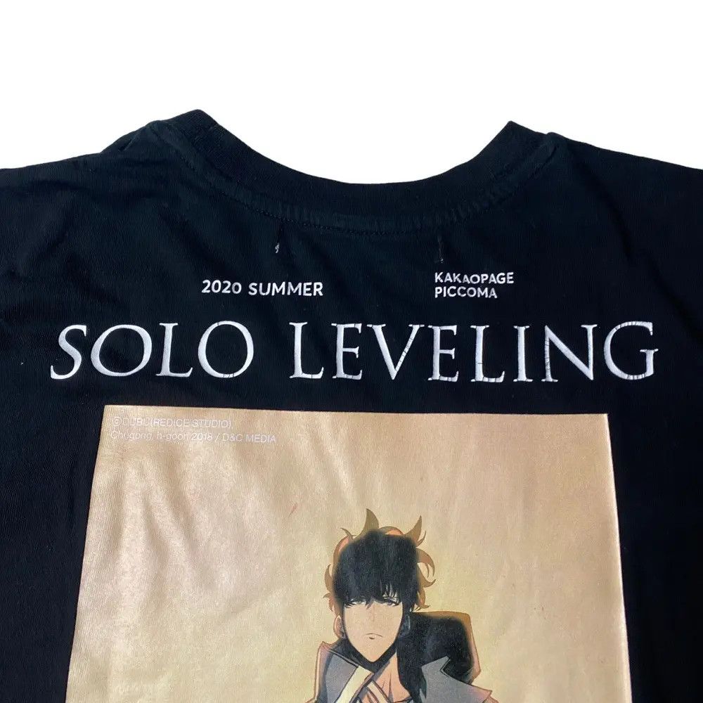 Anime Solo Leveling Sung Jin Woo Player Anime Shirt Size US XL / EU 56 / 4 - 4 Thumbnail