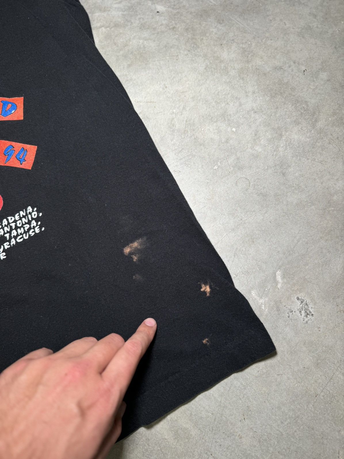 The Rolling Stones 1994 The Rolling Stones Voodoo Lounge Tour Grail Fruit Loom Size US XL / EU 56 / 4 - 7 Thumbnail