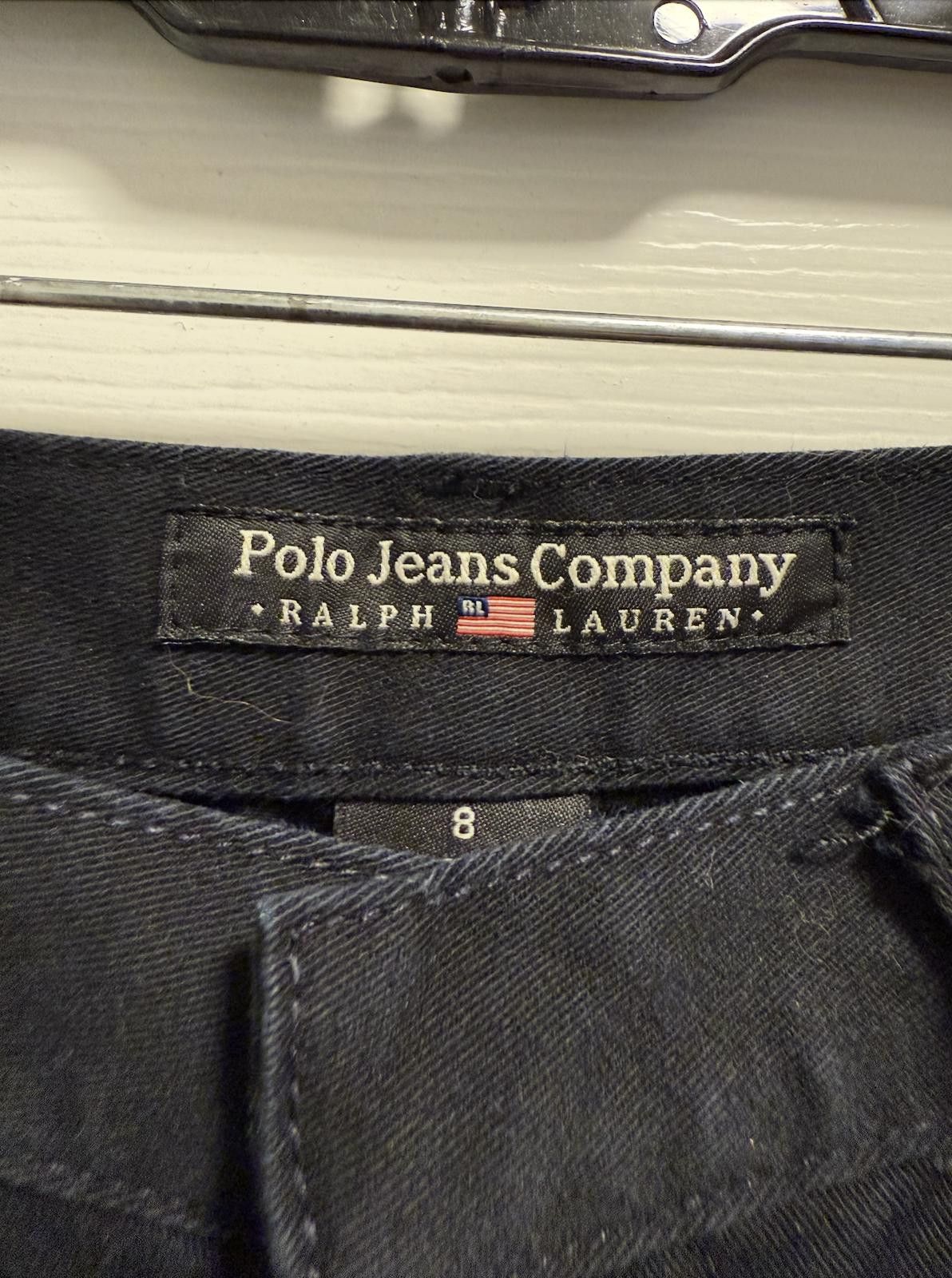 Designer Polo Jeans Co Ralph Lauren Black Pants Size 8 Size 30" / US 8 / IT 44 - 2 Thumbnail