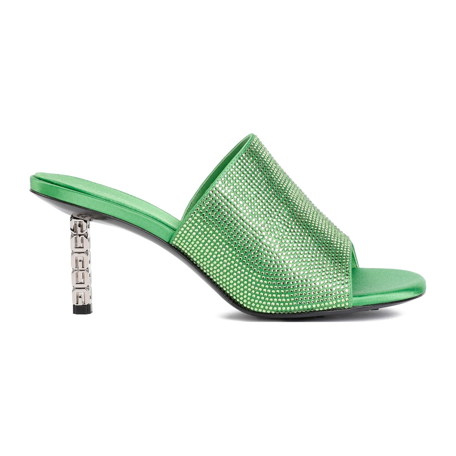 Givenchy Givenchy G Cube mules in satin with strass Size US 6 / IT 36 - 1 Thumbnail