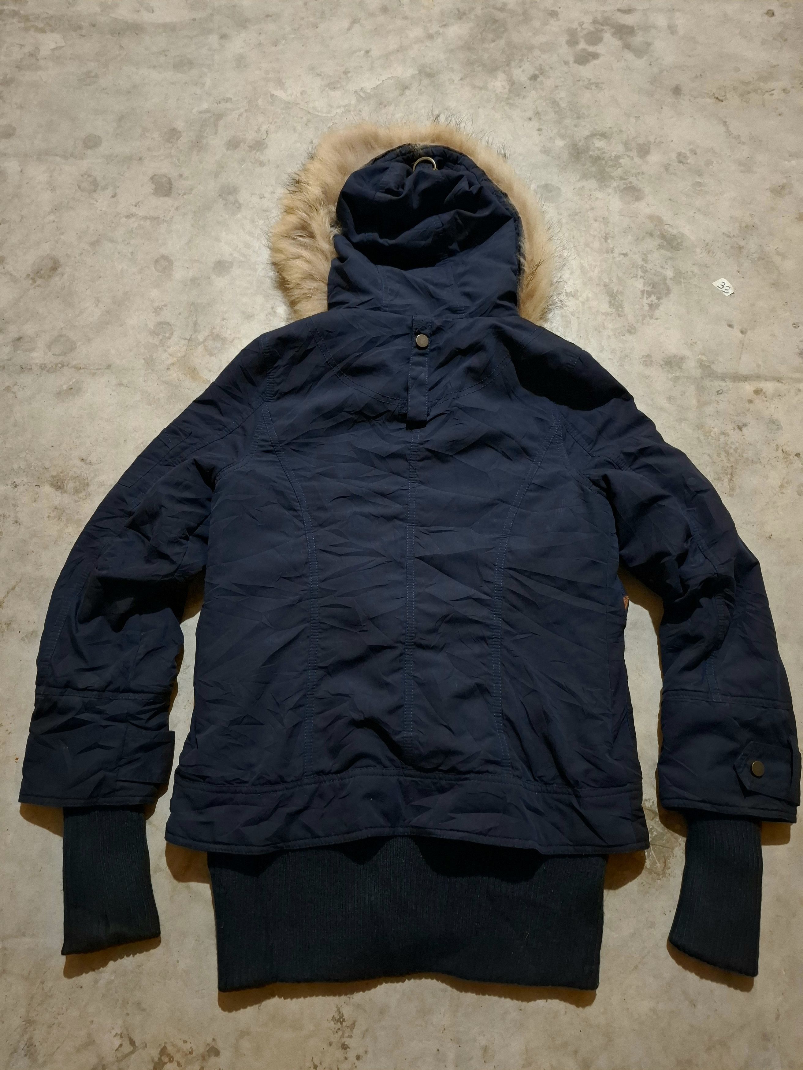 Japanese Brand Japanese Fur Hooded Jacket Lgb Ifsixwasnine Fuga Goa Style Size US S / EU 44-46 / 1 - 19 Thumbnail