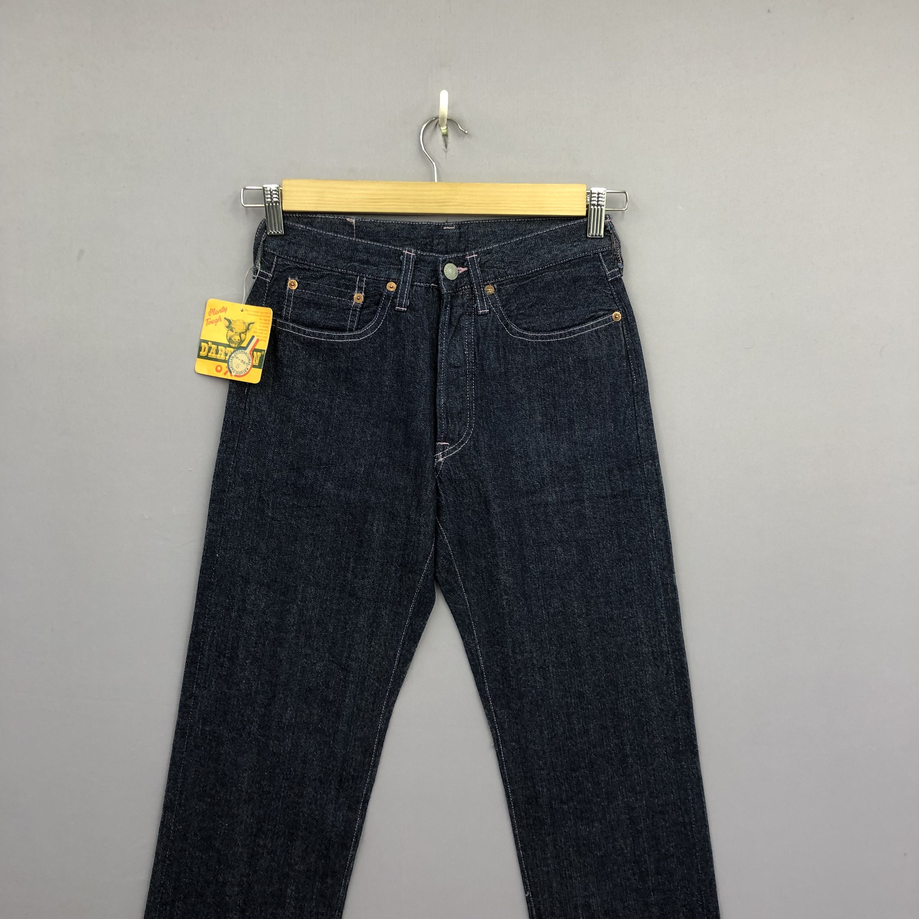 Studio D'Artisan Vintage NWT 90s Studio D'artisan Selvedge Blue Jeans Denim Size 26" / US 2 / IT 38 - 3 Thumbnail